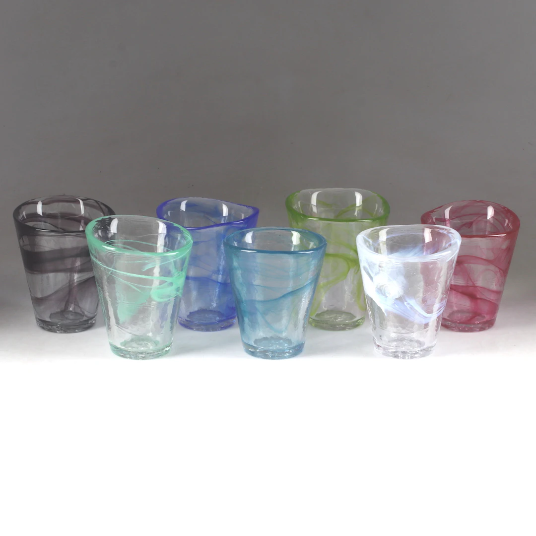 ULRICA HYDMAN-VALLIEN. Glas, 7 st, "Mine", Kosta Boda.
