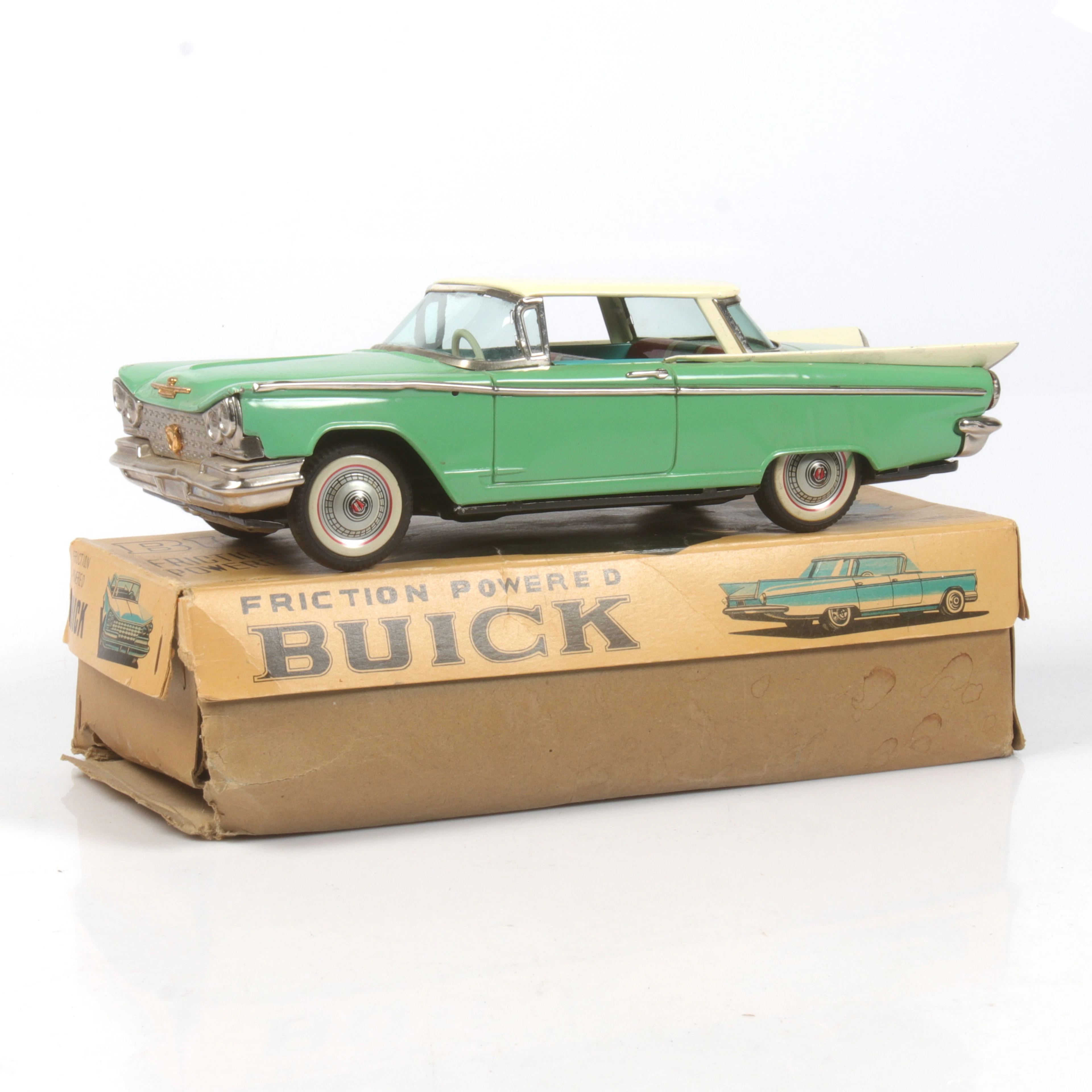 PLÅTBIL, Buick 2 Door HT, Ichiko, Japan. 1950/60-tal.