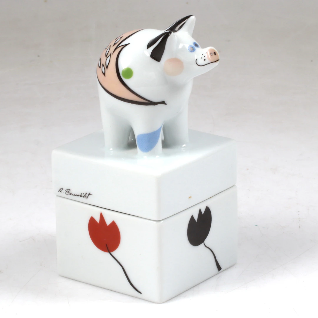 ROSEMARIE BENEDIKT. Lockdosa, porslin, Villeroy & Boch.