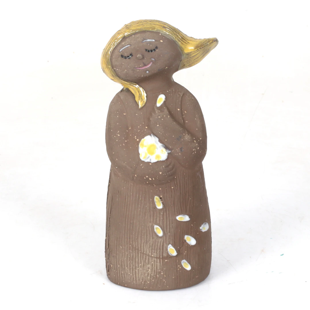 MARI SIMMULSON. Figurin, "ina", stengods, Upsala Ekeby.