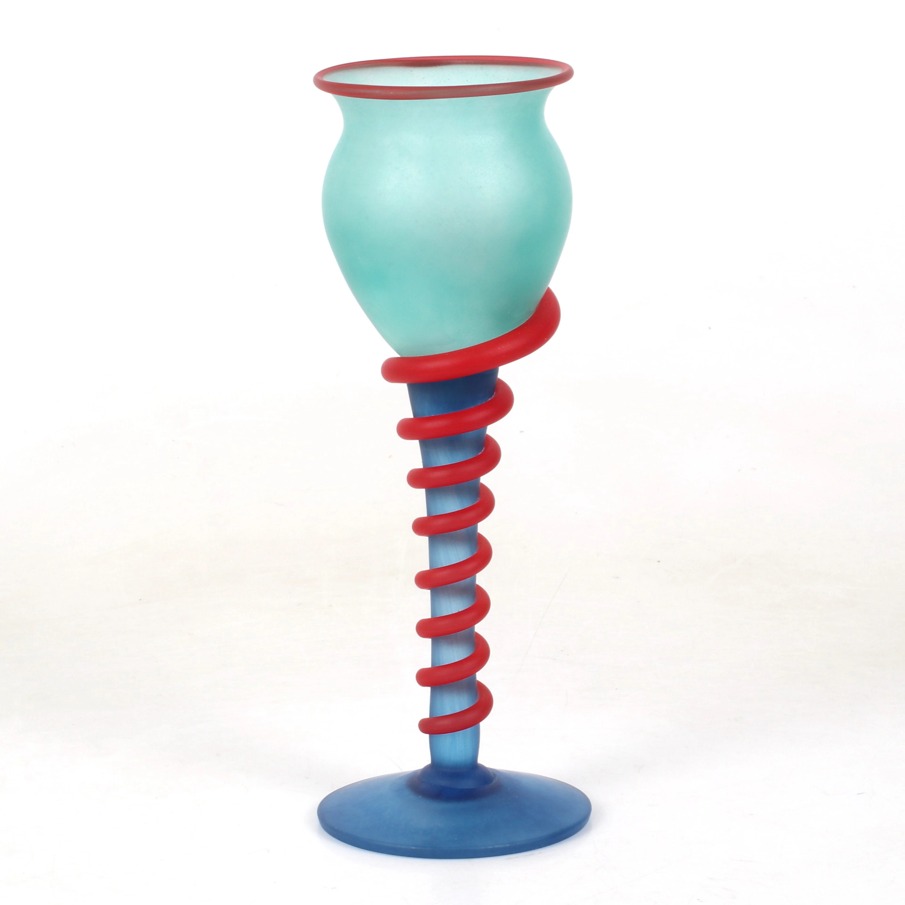 MONICA BACKSTRÖM. Pokal, glas, art collection, Kosta Boda.