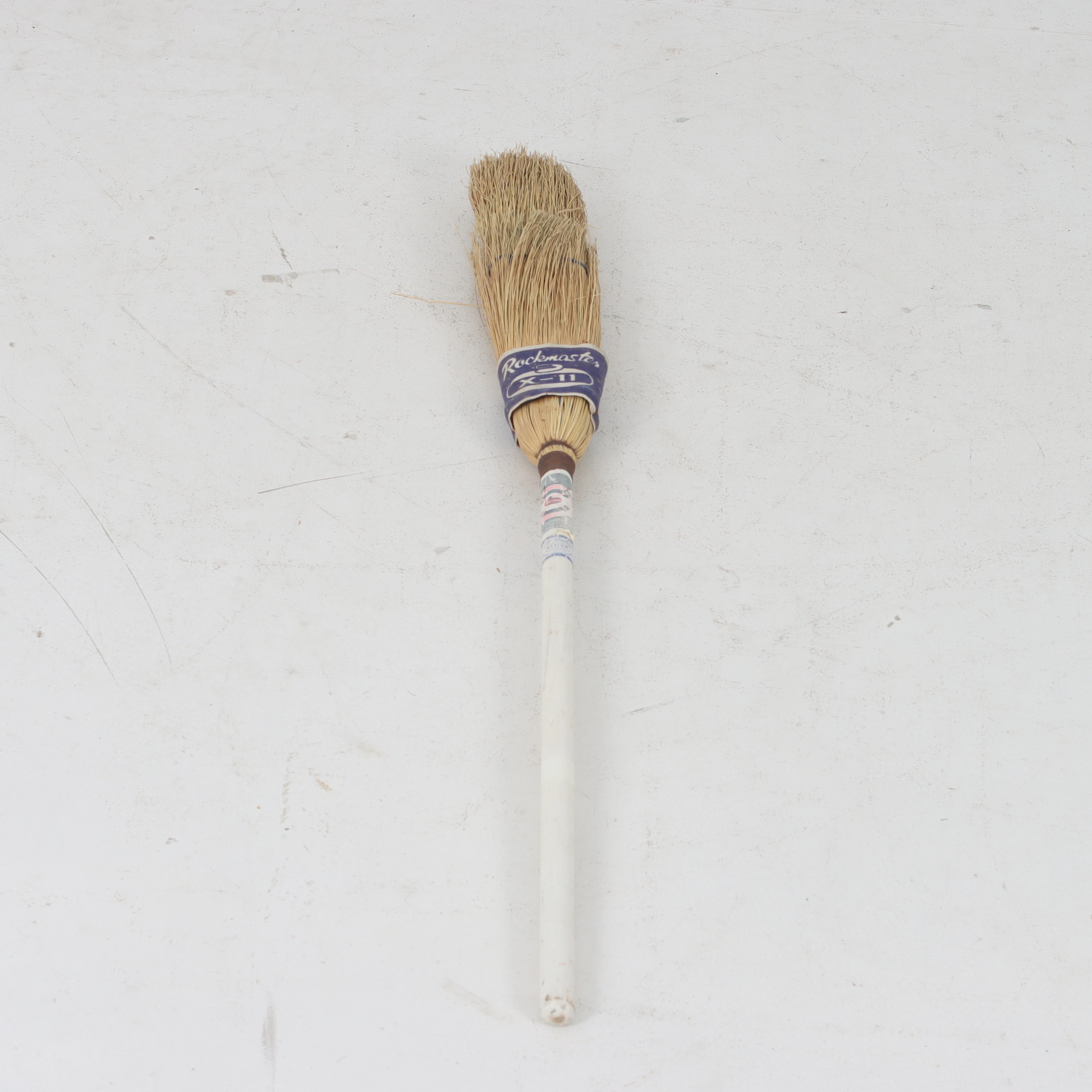 CURLINGKVAST/CURLINGSOP, trä, halm. Rockmaster. Kanada. 1960/70-tal.
