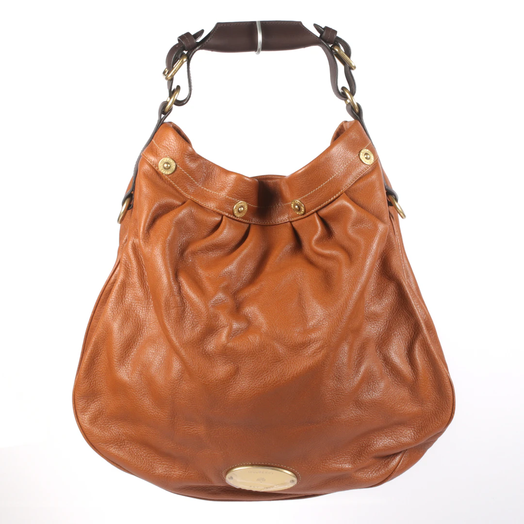 MULBERRY, axelväska, "Mitzy Hobo", läder, England, 2000-tal.
