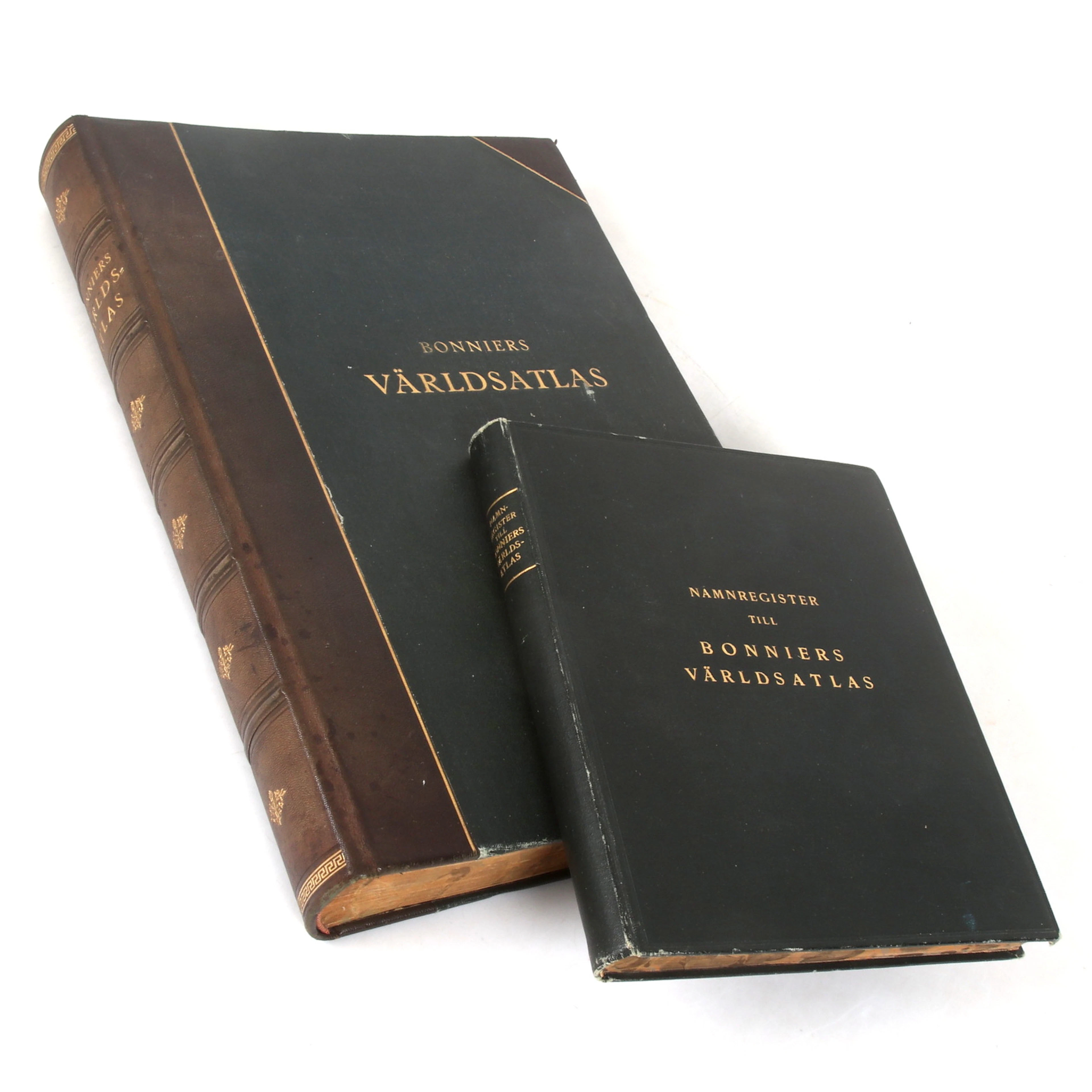 ATLAS, Bonniers Världsatlas, namnregister.