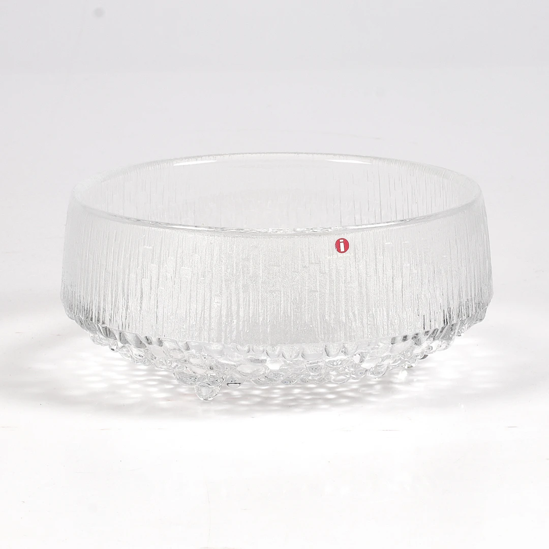 TAPIO WIRKKALA. Skål, "Ultima thule", glas, Iittala, Finland.