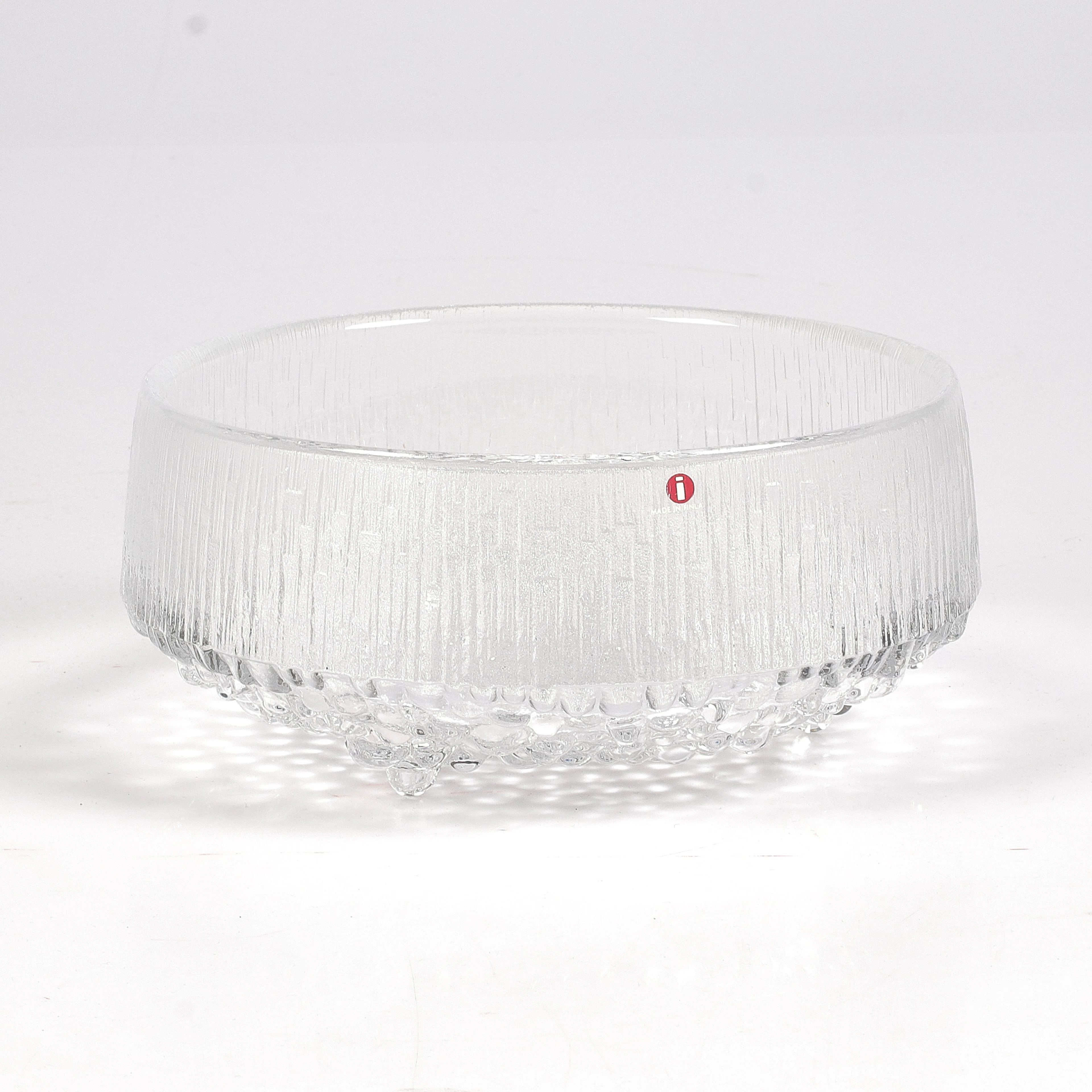 TAPIO WIRKKALA. Skål, "Ultima thule", glas, Iittala, Finland.