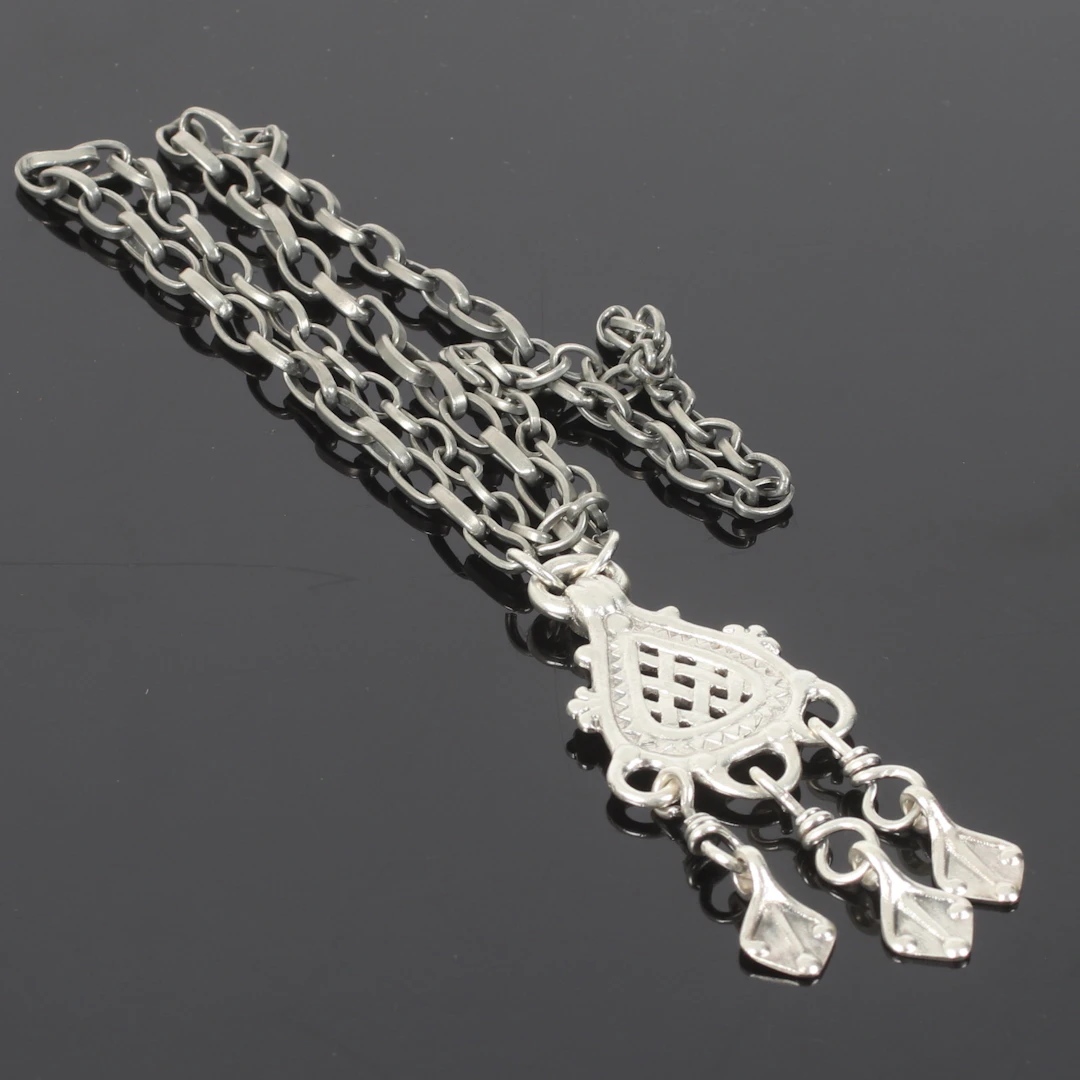 (2510-240) COLLIER, silver, Kalevala Korus, Finland. 1900-tal.