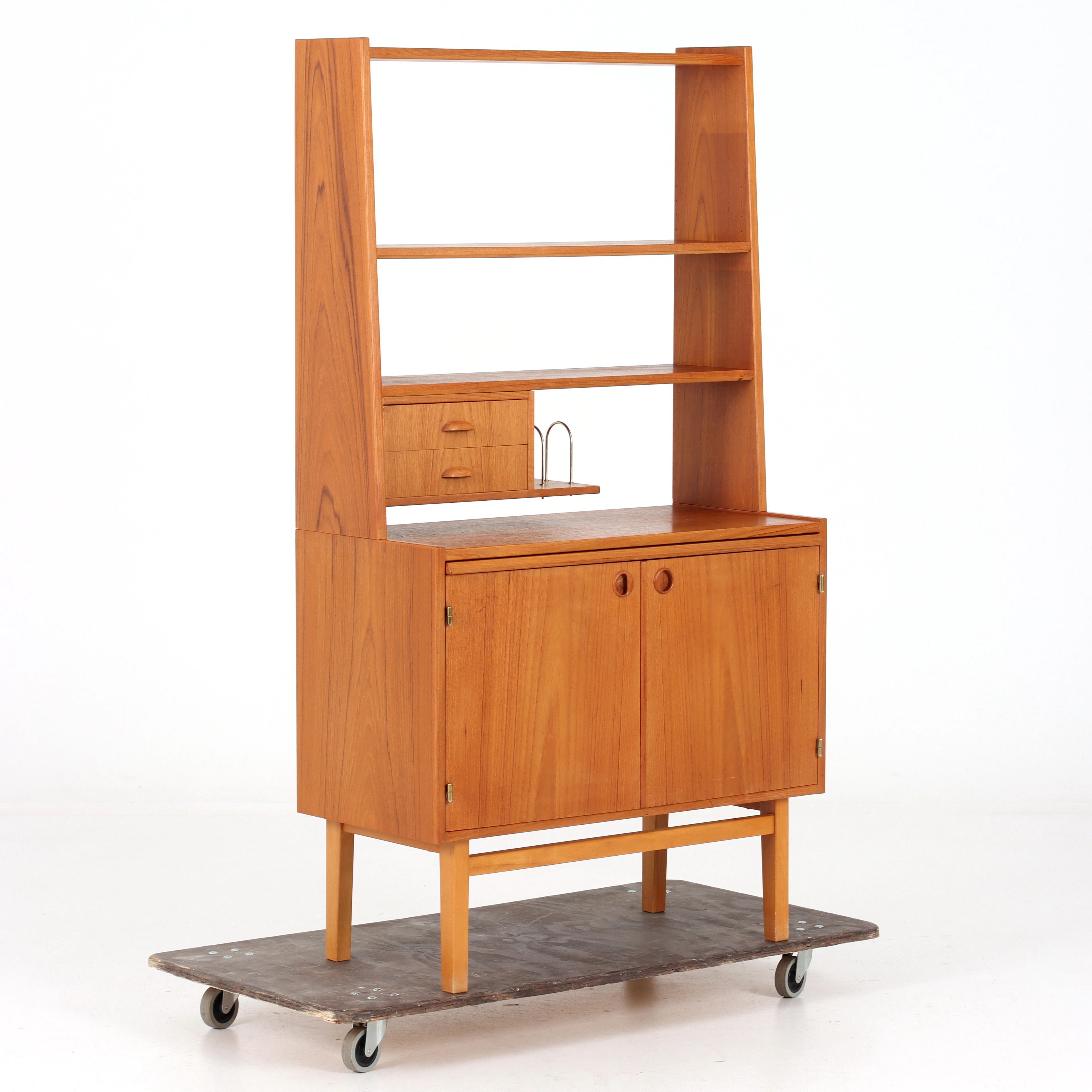 BOKHYLLA, teak, 1960-tal.
