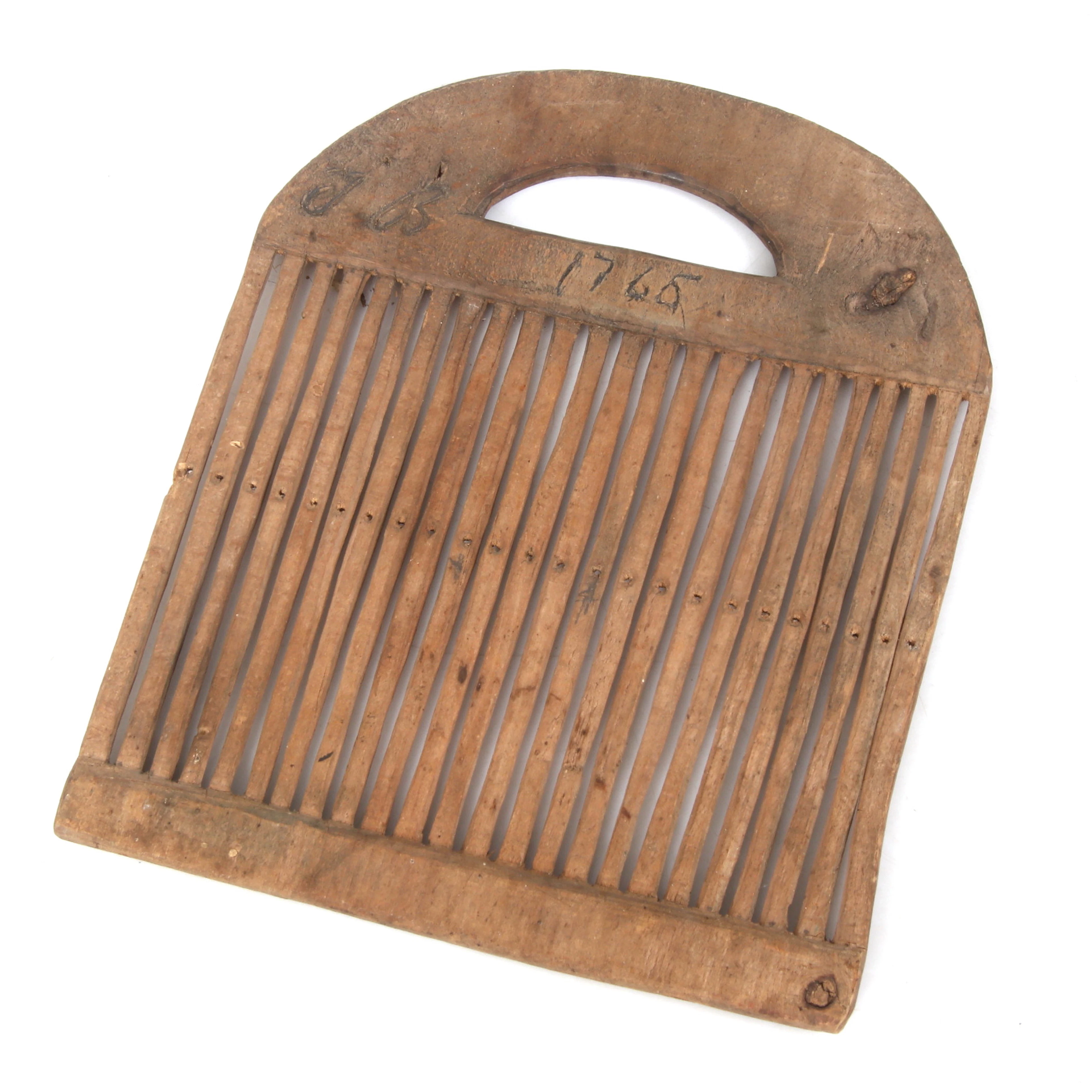 BANDSKED, allmoge, bomärkt daterad 1765.