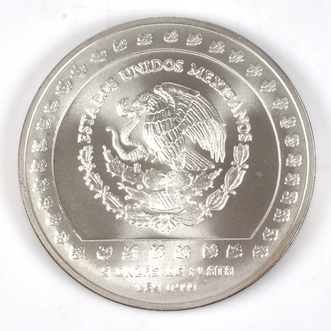MYNT. 999/1000, 10 000 Pesos, Mexico. 1992.