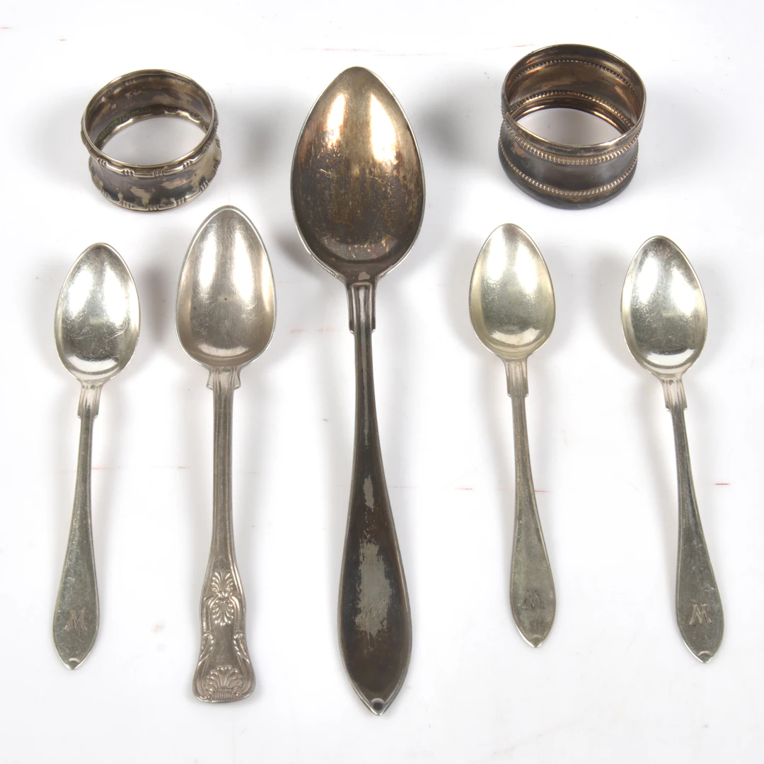 SILVER, 7 delar, 1900-tal.
