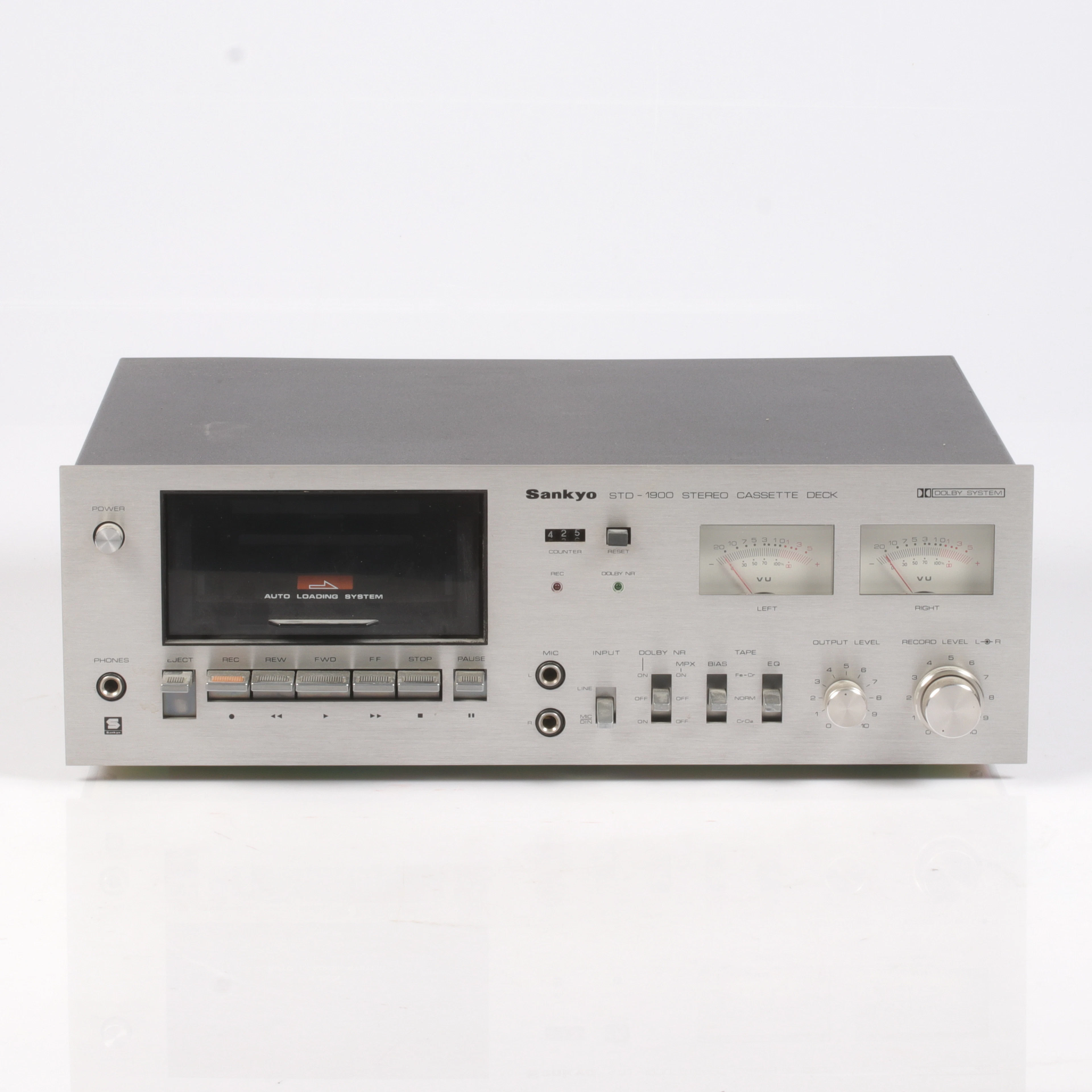 KASSETTDÄCK, Sankyo STD 1900. 1970/80-tal.