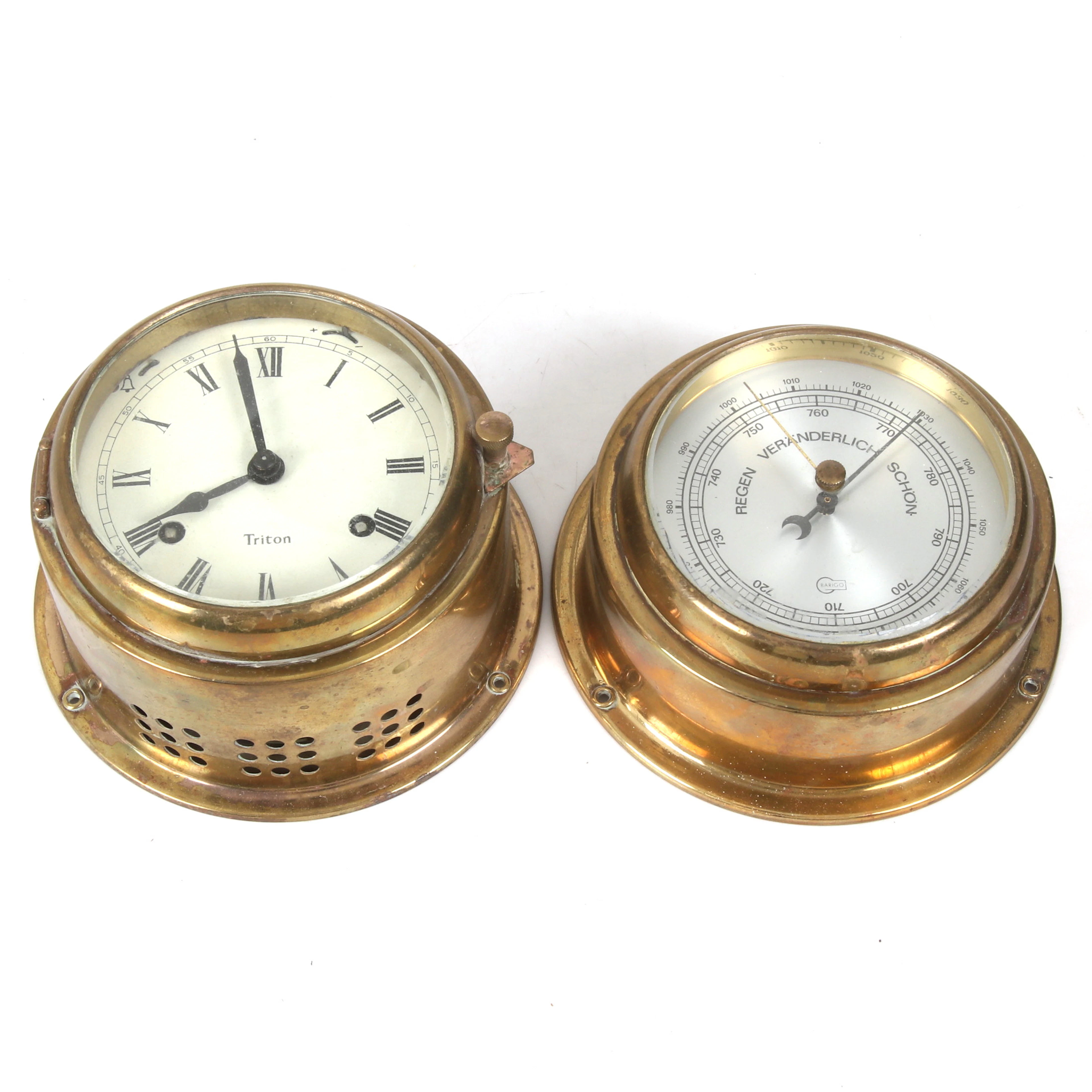 SKEPPSUR och BAROMETER, Triton och Barigo, 1900-talets andra hälft.