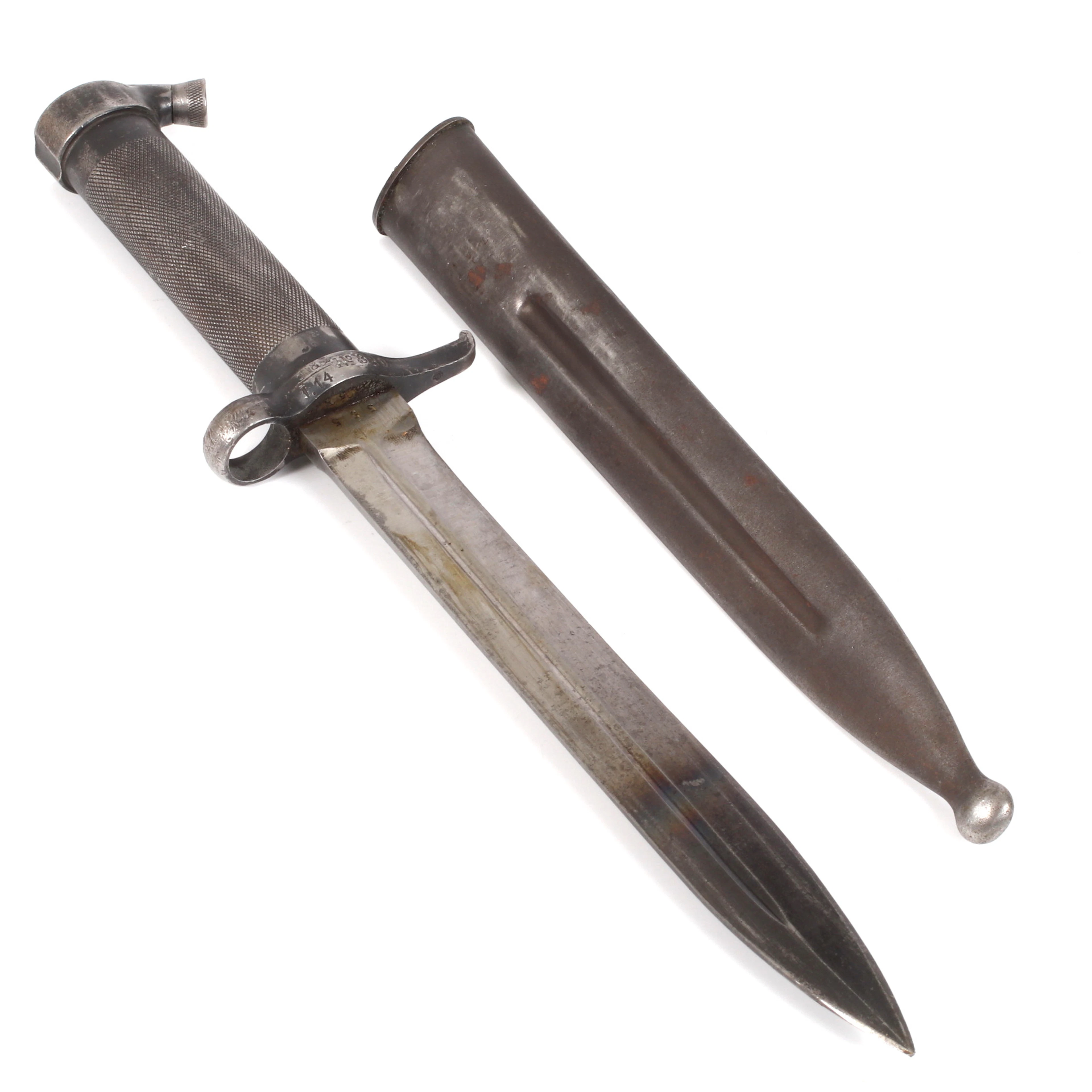 BAJONETT, M/1896 för mausergevär. 1900-talets första hälft.