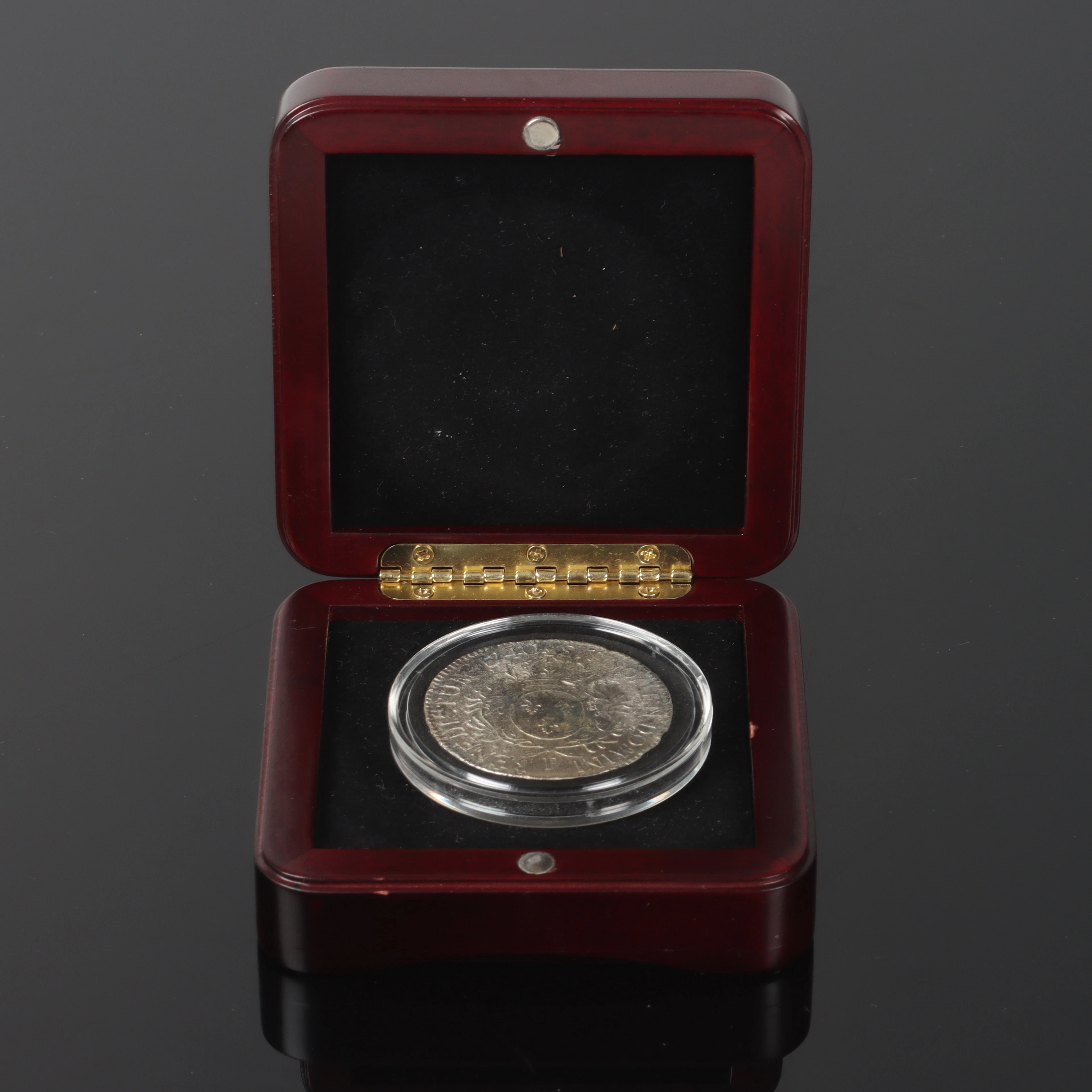 SILVERMYNT, 1 ECU, Frankrike, från skeppet "La Dromadaire" . 1740.