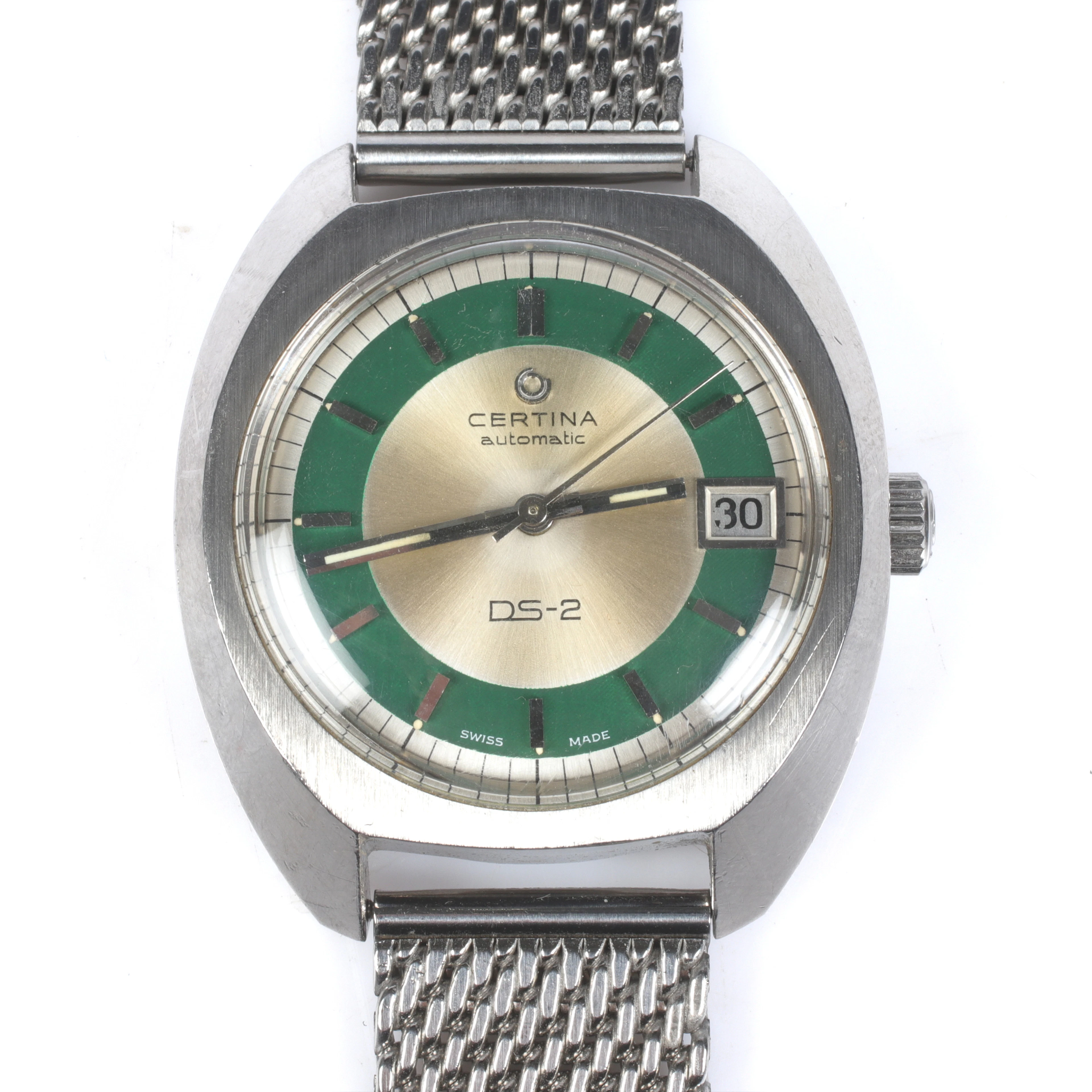 ARMBANDSUR, Certina automatic, DS 2, 1970-talets början.