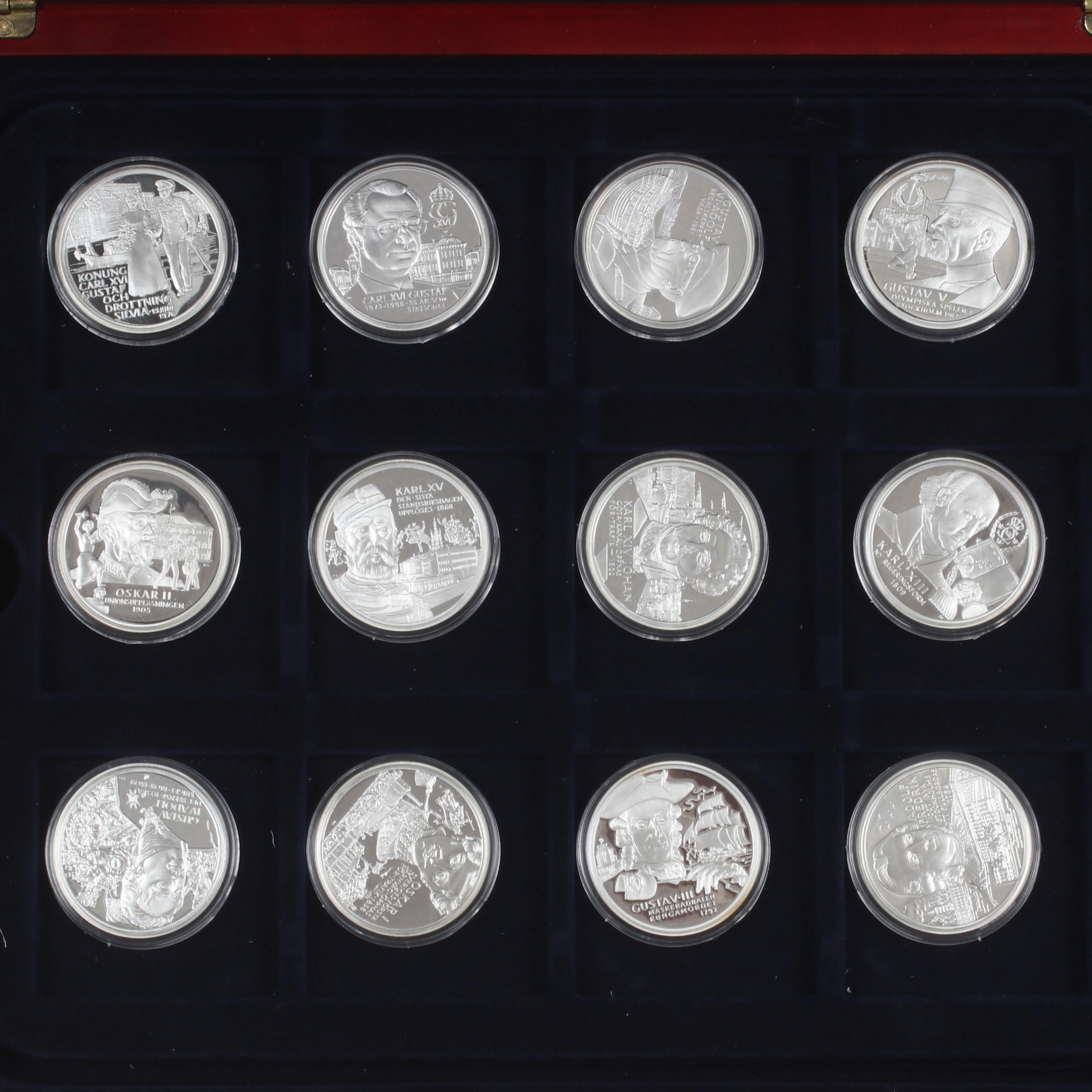 MYNT, 36 st, "Konungariket Sverige", sterlingsilver, Svenska Myntverket