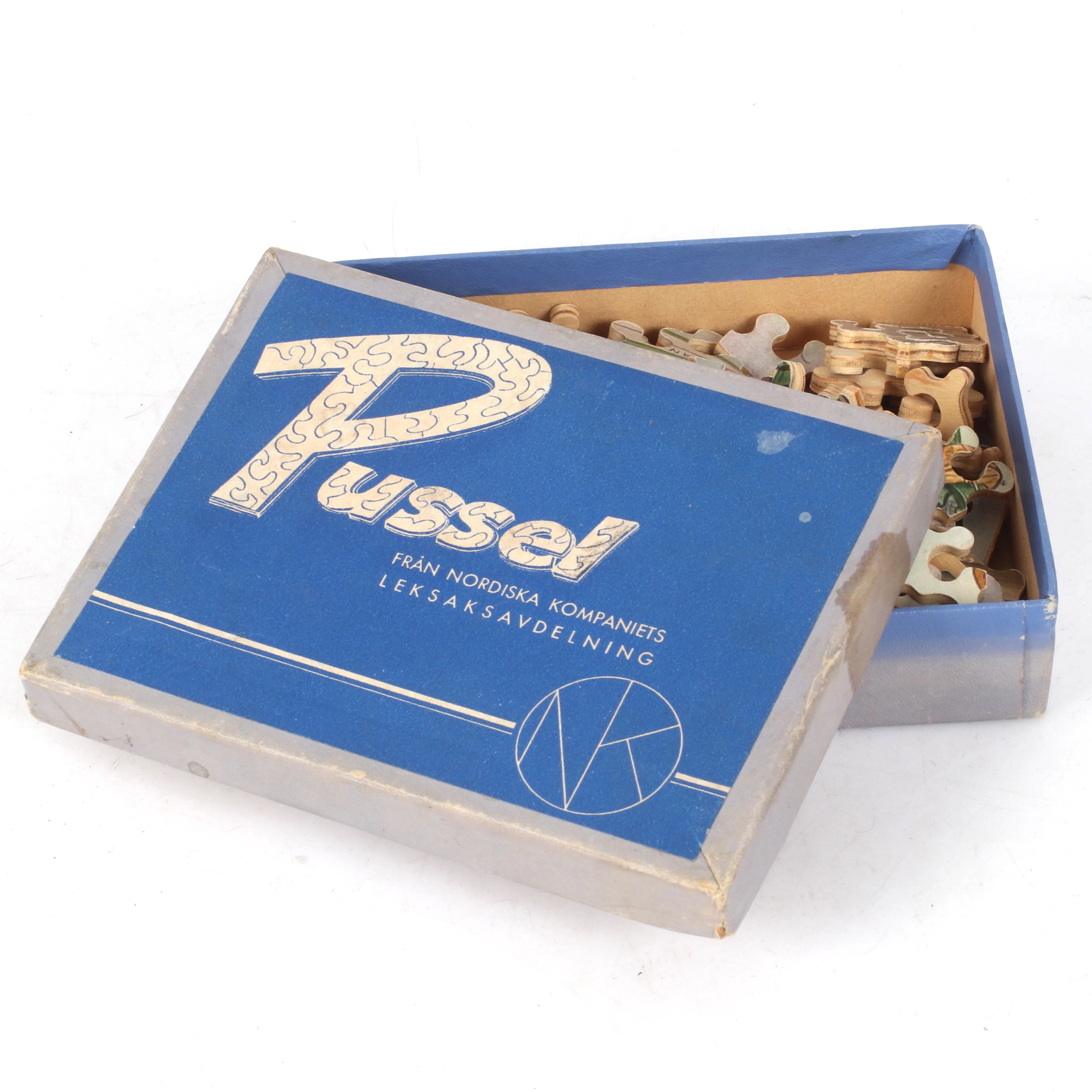 PUSSEL, 1000 bitar, från Nordiska Kompaniets Leksaksavdelning, NK.