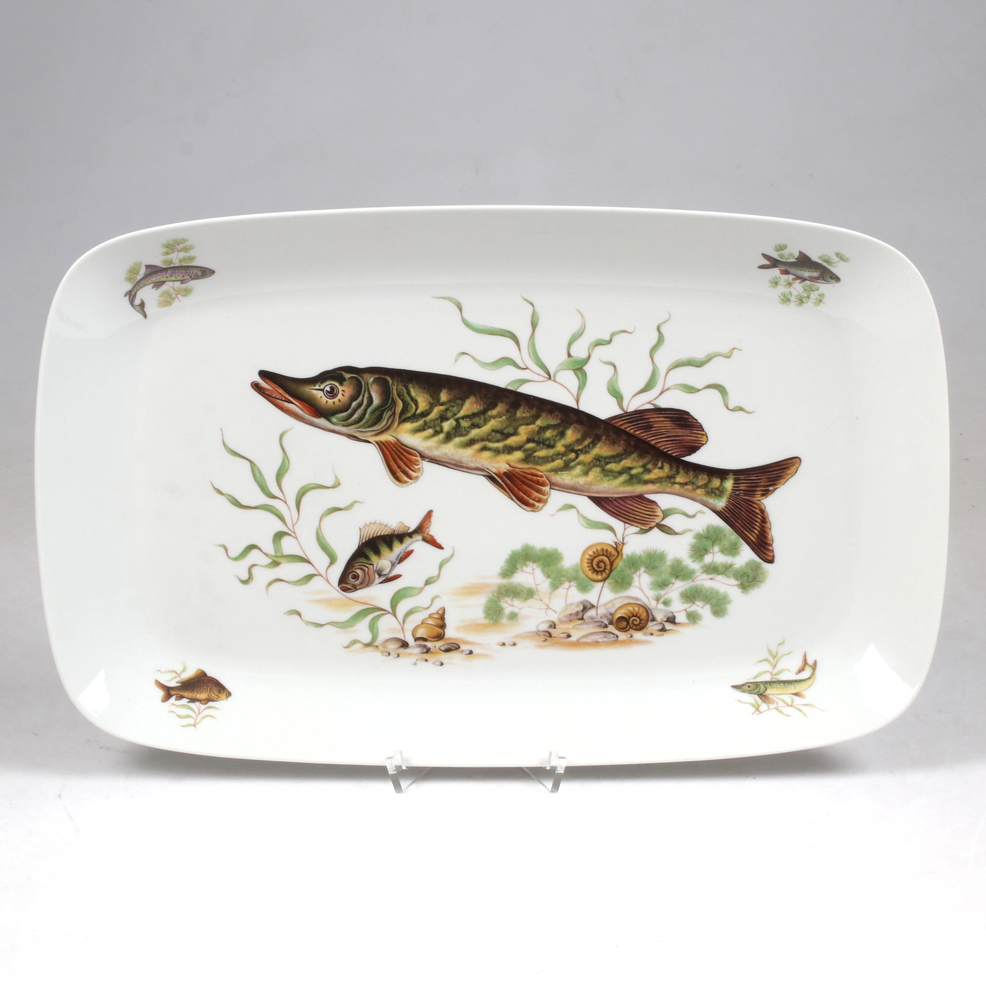 FISKFAT, porslin, Rörstrand, 1900-tal.
