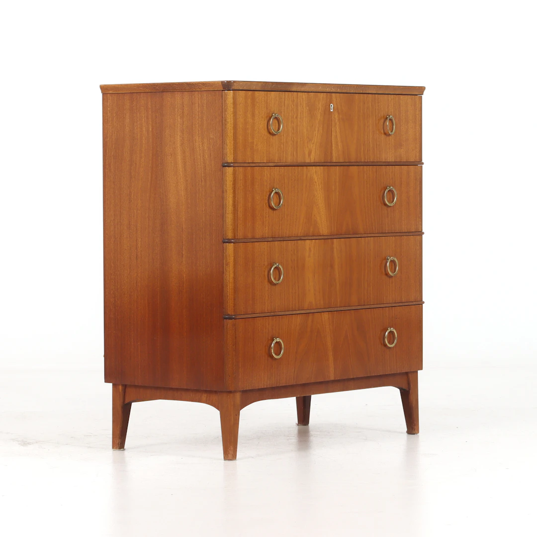 BYRÅ, mahogny, Svensk Möbelindustri, Swedish modern, 1940/50-tal.