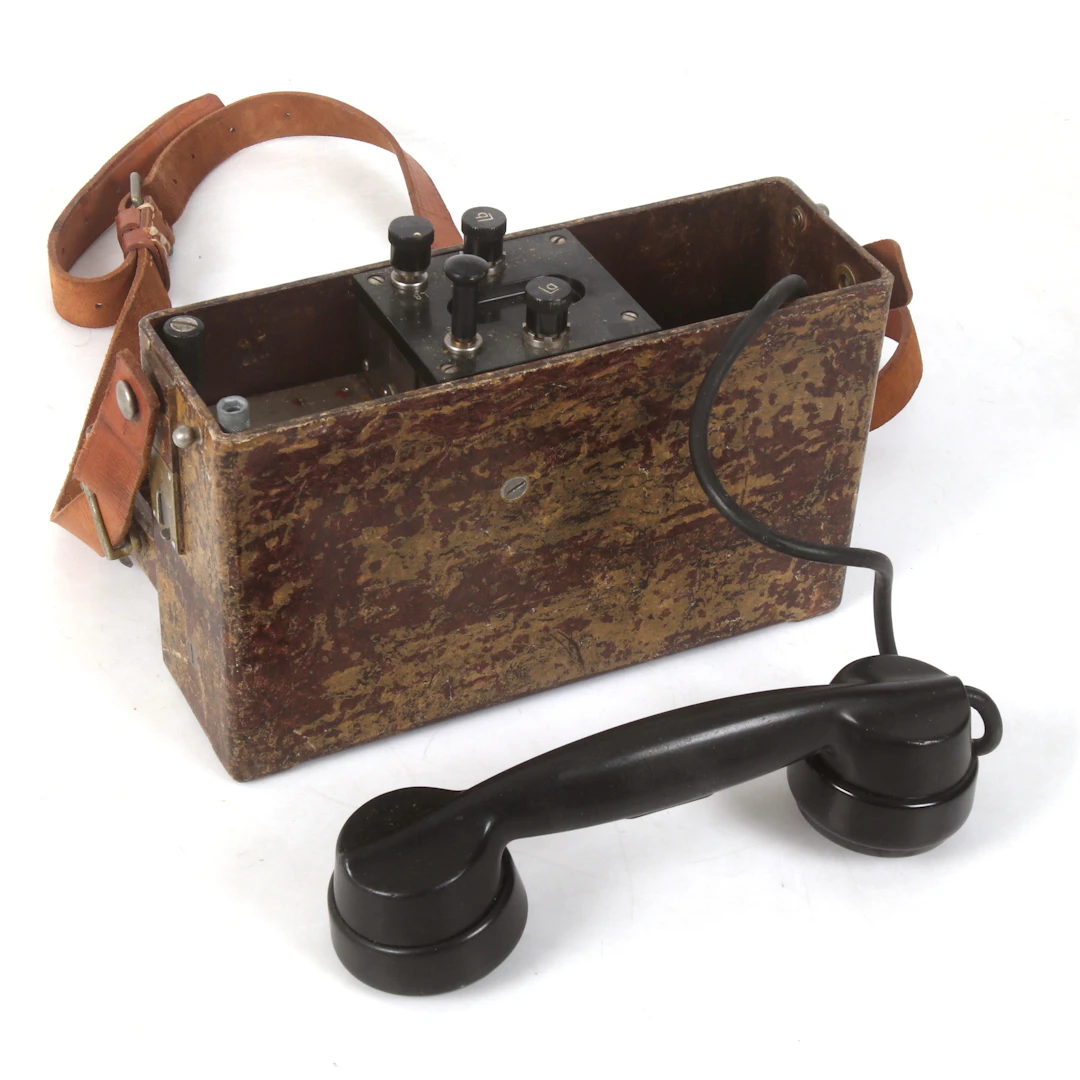 FÄLTTELEFON, Ericson, 1900-tal.