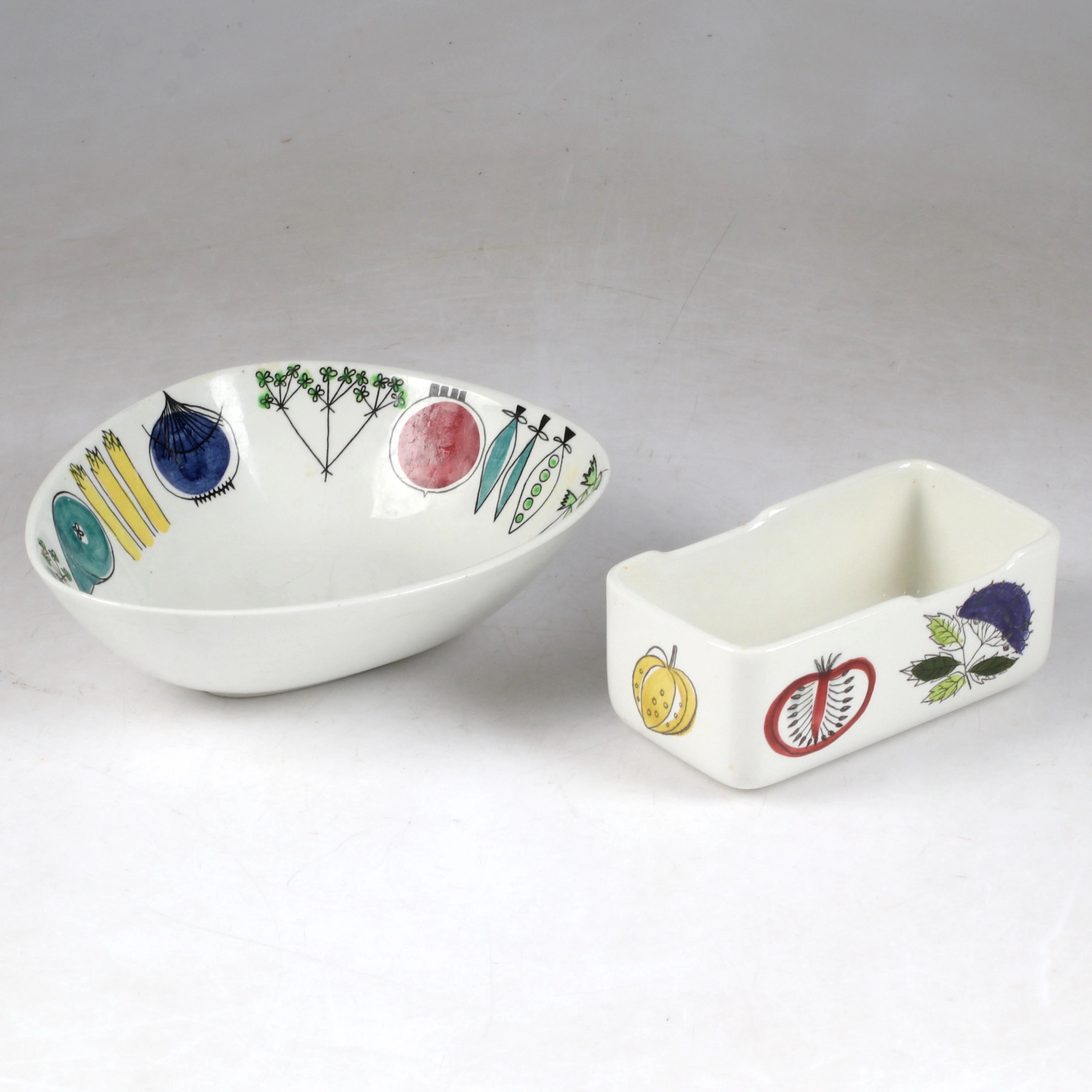 MARIANNE WESTMAN. 2 st, Dinera & Picknick, porslin, Rörstrand.