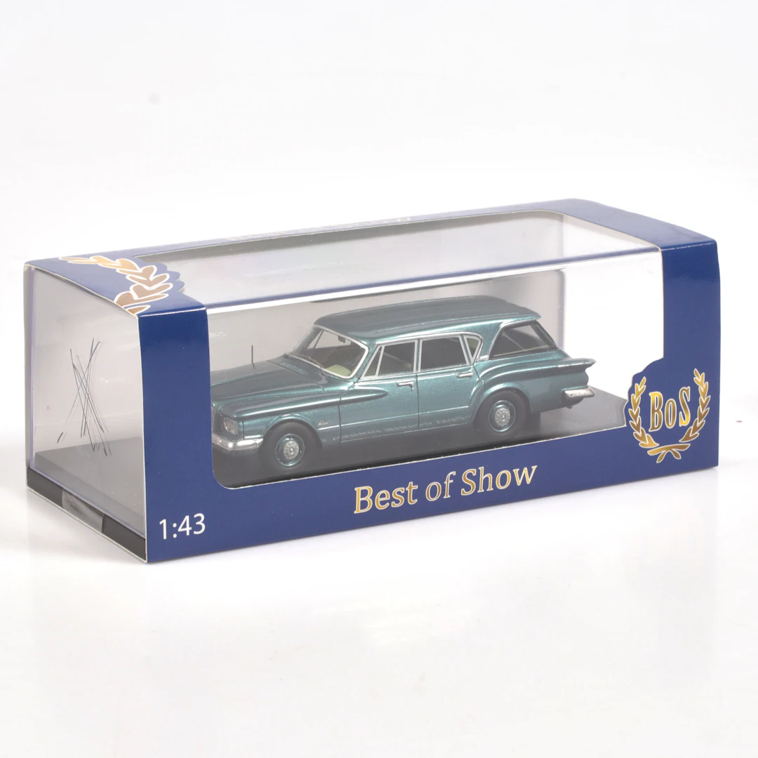 MODELLBIL, metall/resin, Plymouth Valiant, Station Wagon, 1960, BOS