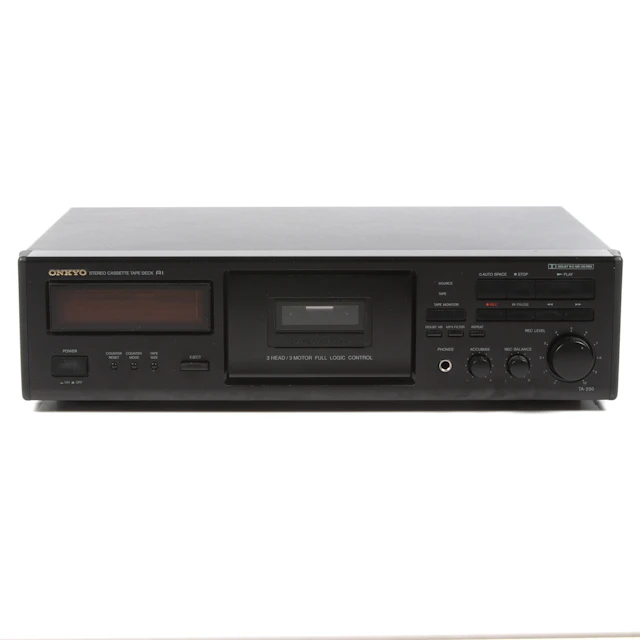 KASSETTDÄCK, Onkyo TA 250. 1990-tal.