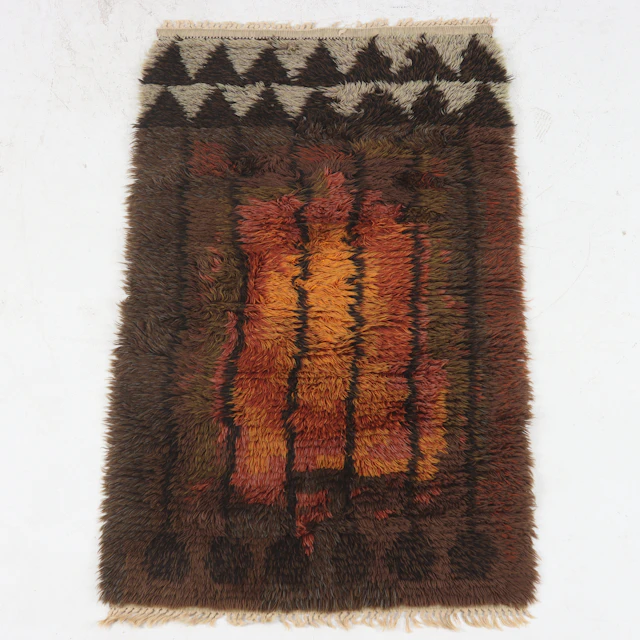RYAMATTA, "Sienna", Birgitta Salenius för NIAB 1960-tal. 133 x 80 cm.