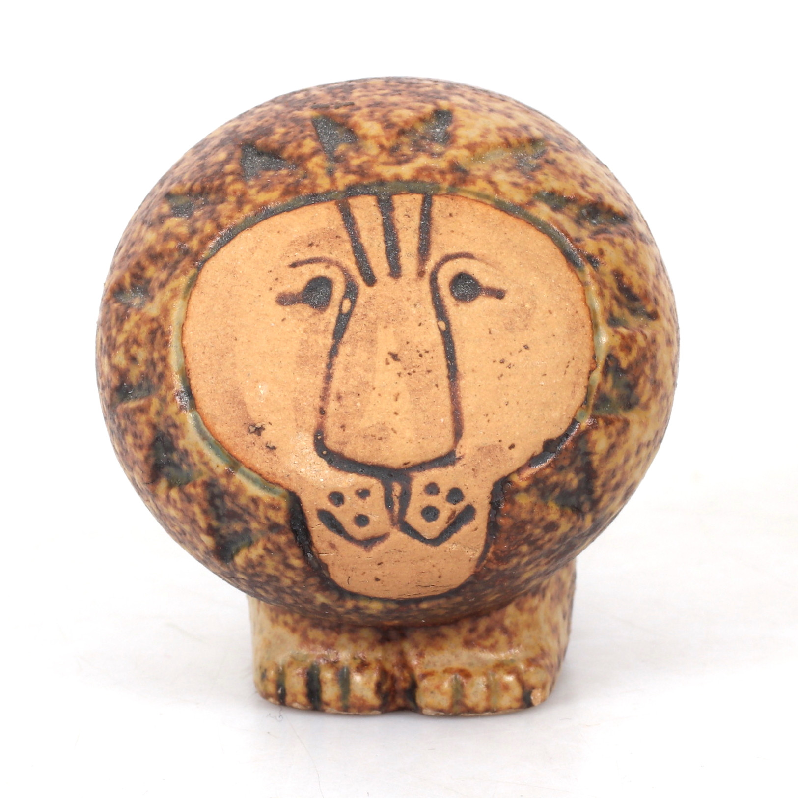 置物 Lisa Larson / Sjolejon / Gustavsberg Vintage Gustavsberg Ceramic Figurine Lisa Larson Cat Lilla