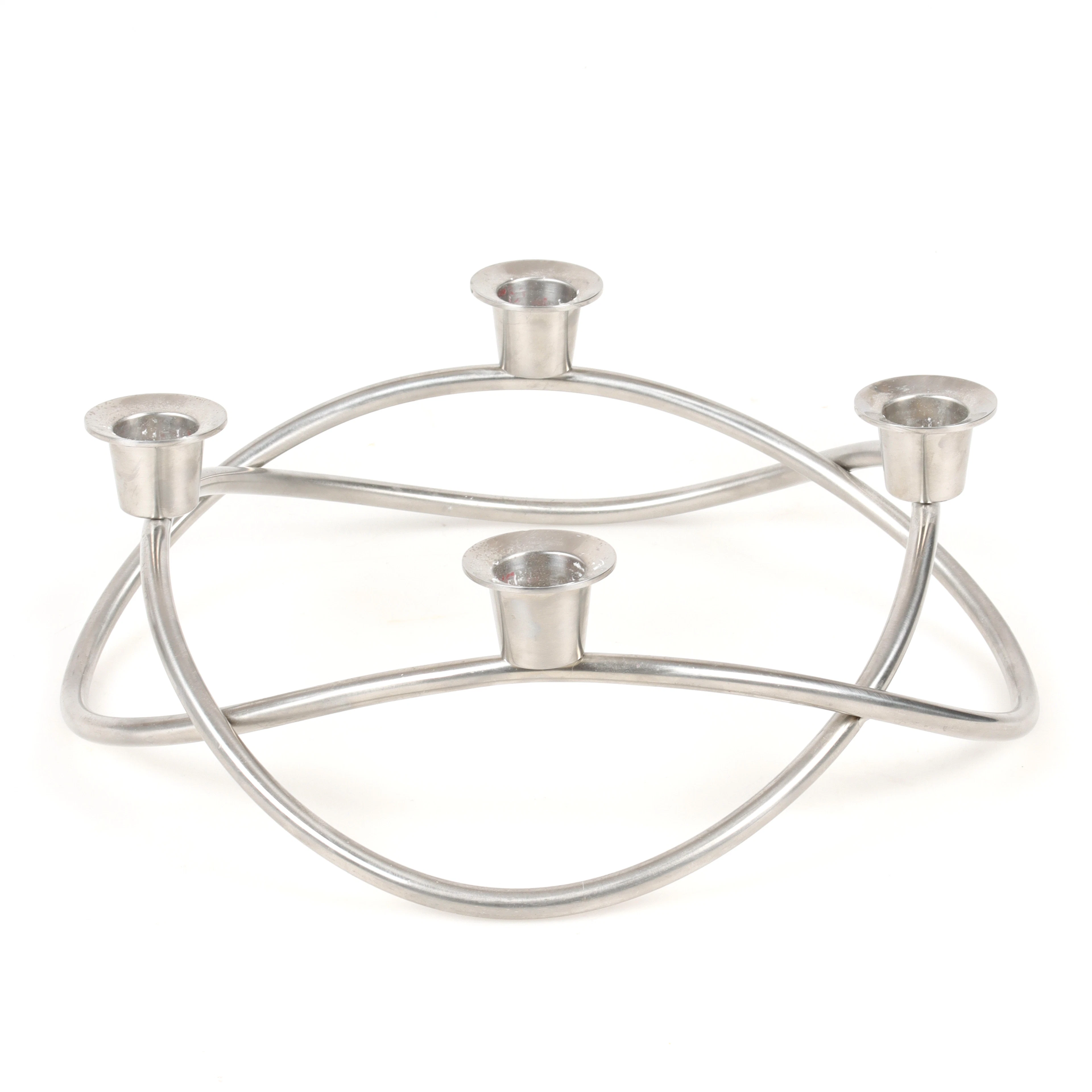 MARIA BERNTSEN. Ljusstake, "Season", rostfritt stål, Georg Jensen, Danmark.