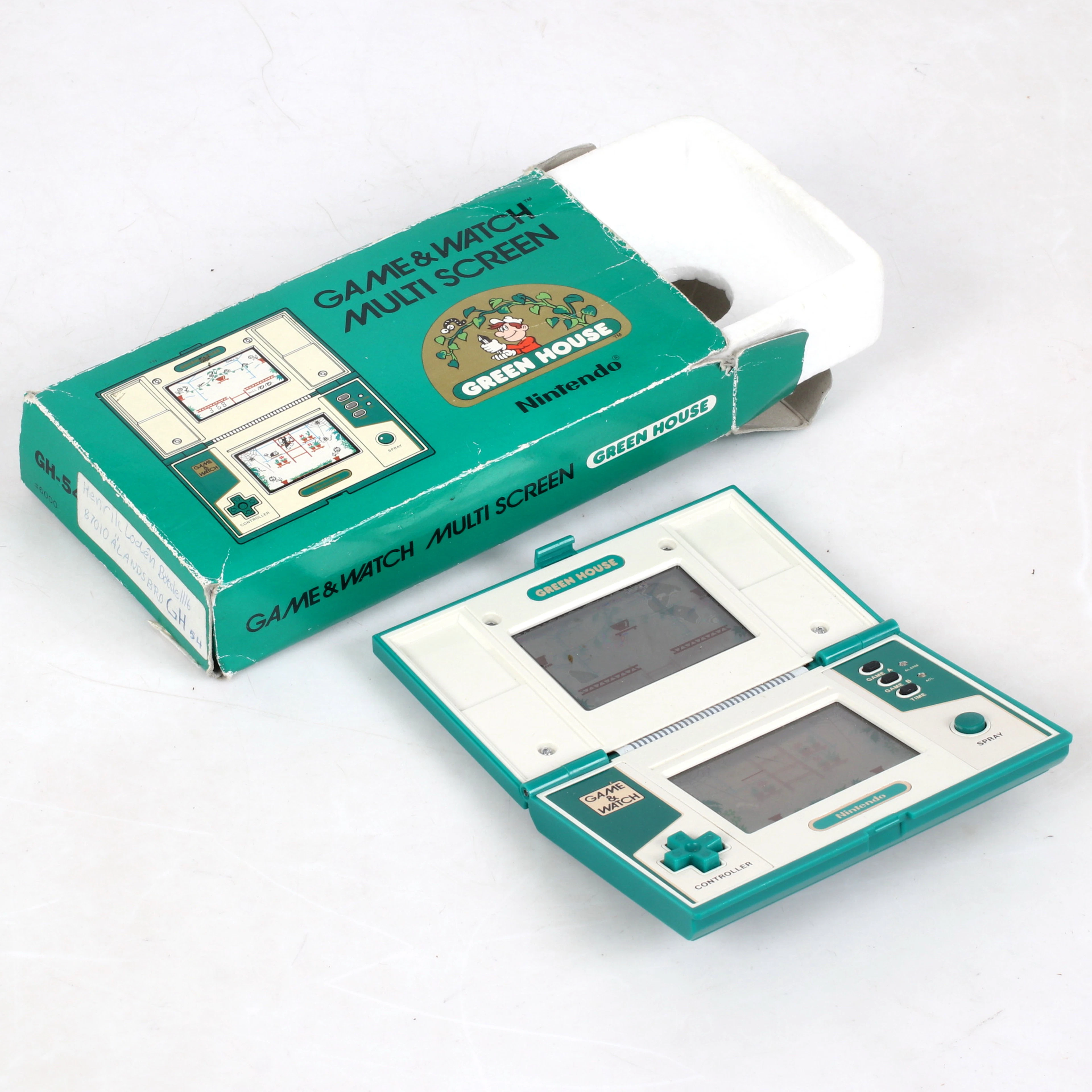 GAME & WATCH. "Green House", Nintendo, Japan, 1982.