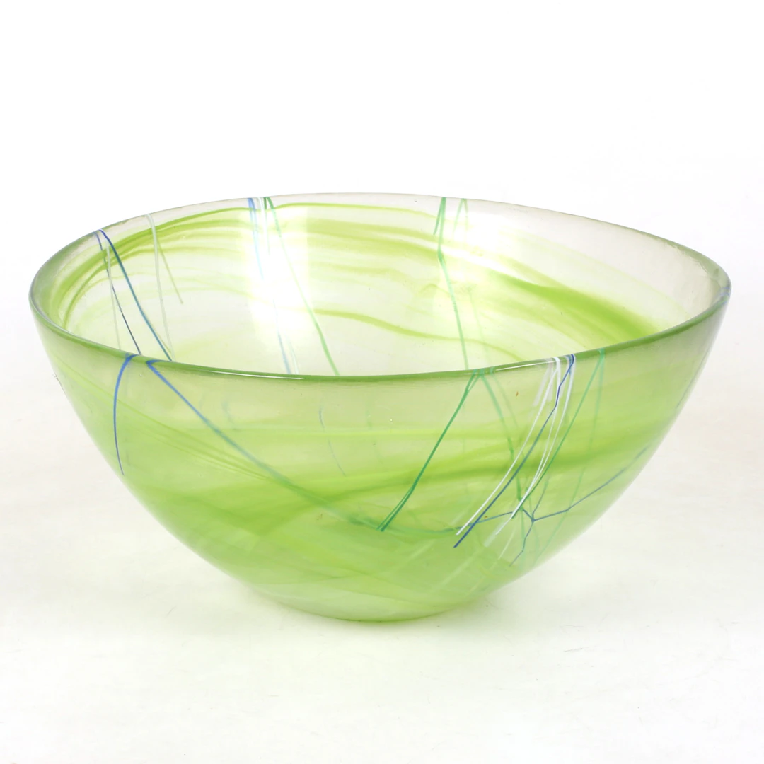 ANNA EHRNER. Skål, "Contrast", glas, Kosta Boda.