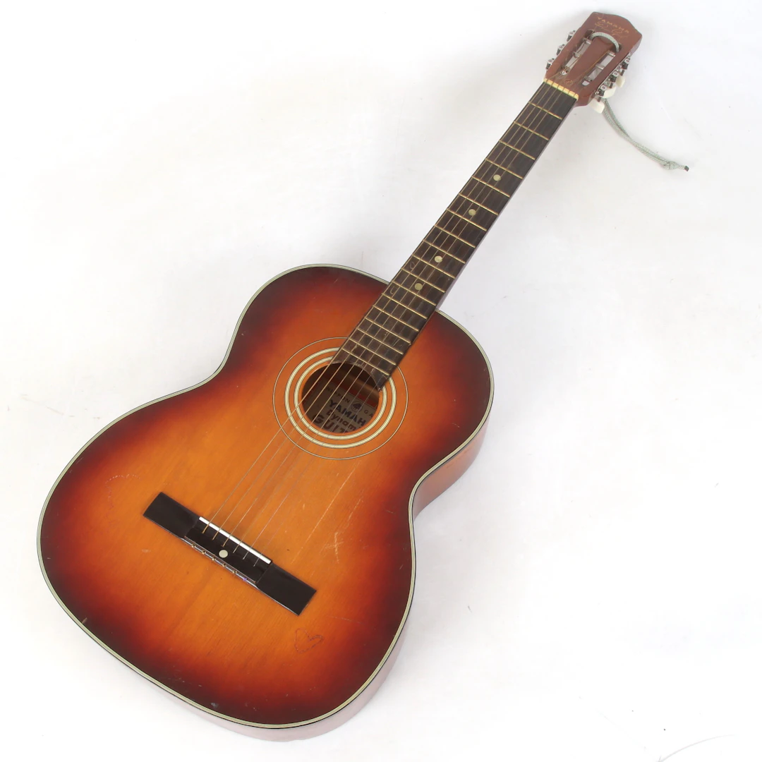 GITARR, akustisk, Dynamic No. 10, Yamaha, Nippon Gakki, Japan.