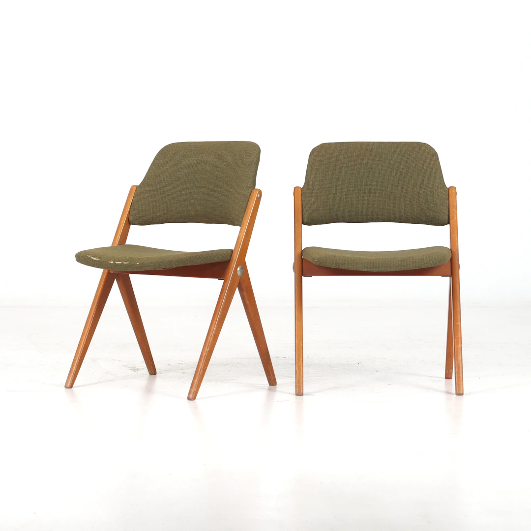 BENGT RUDA. Stolar 2 st, Triva", Nordiska Kompaniet NK, Stockholm 1950/60-tal.