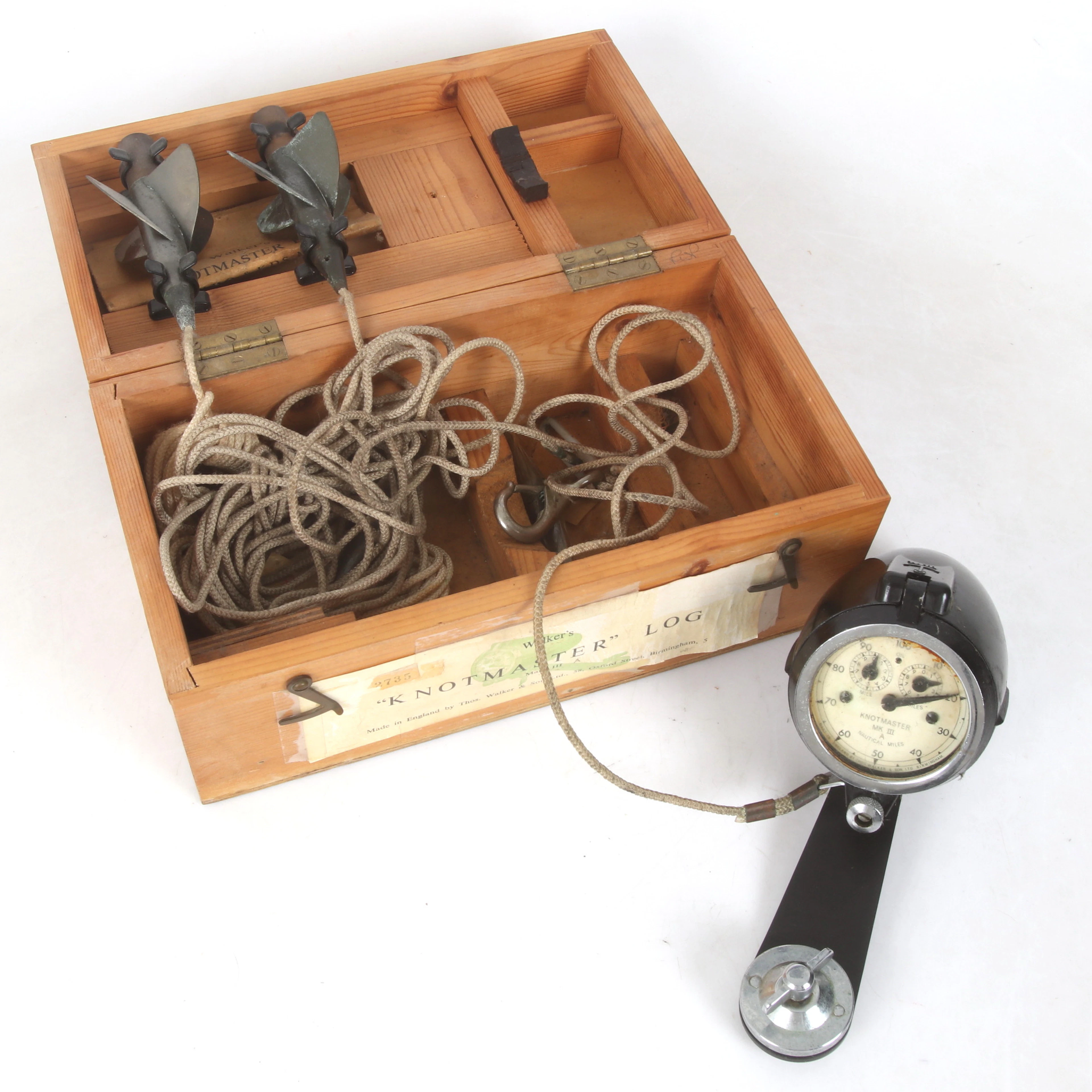 SLÄPLOGG, MK III A, Walker's "Knotmaster" Log, Thomas Walker & Son
