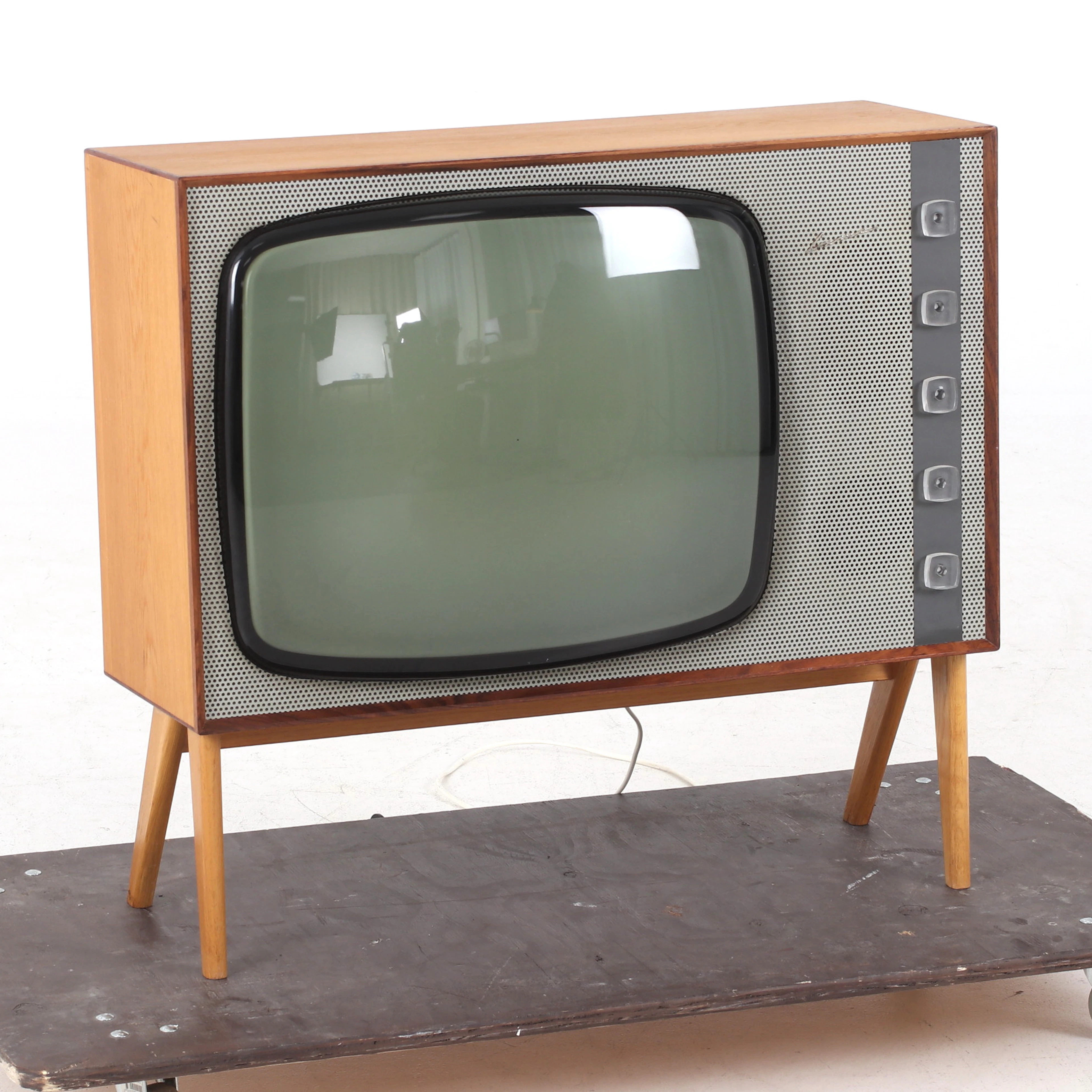 STIG LINDBERG. TV-apparat, "Lumorama Lyx", Luma, 1960-tal.