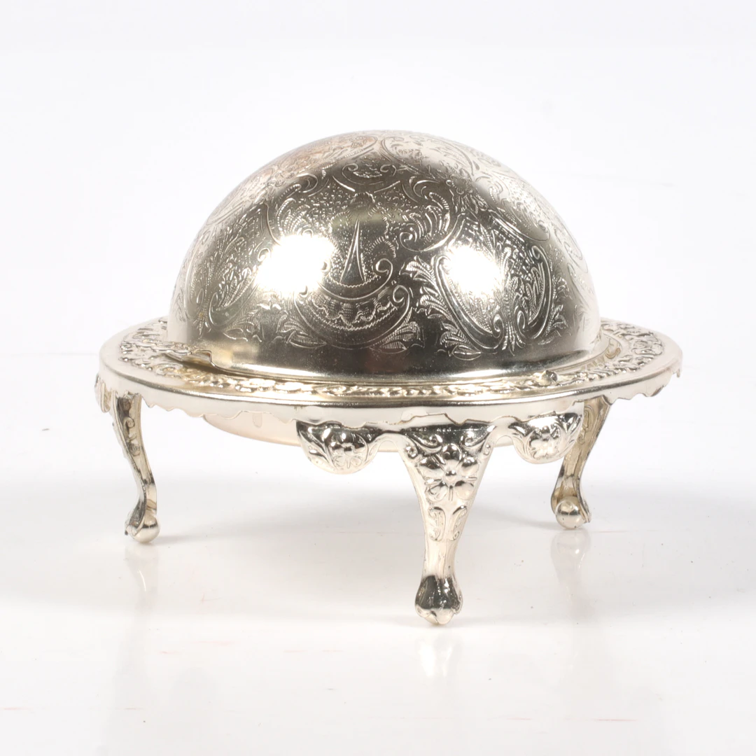 KAVIARSKÅL, metall, 1900-tal.
