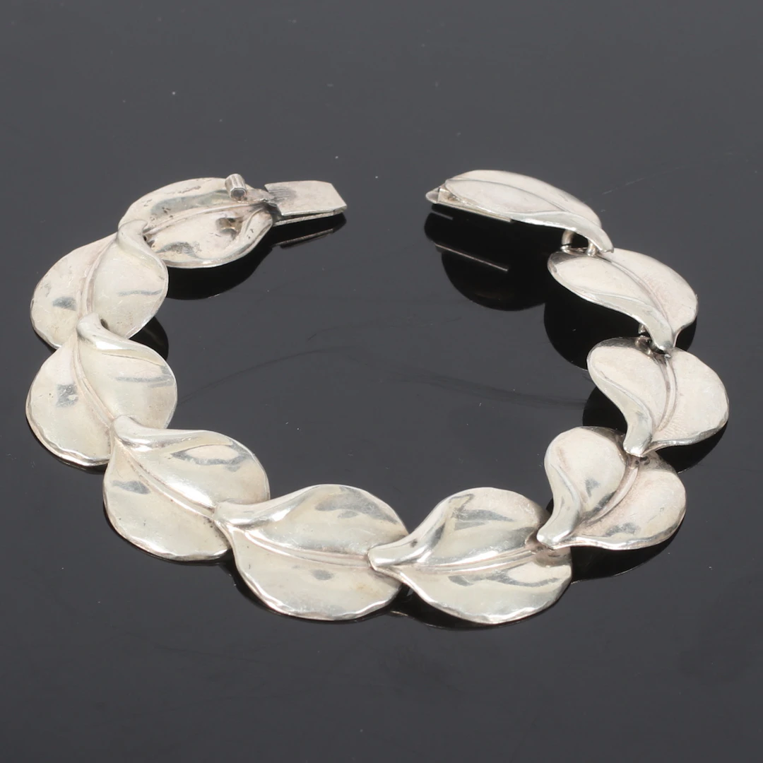 (2510-250) ARMBAND, silver, U P A Pinco Förening, Stockholm. 1956.