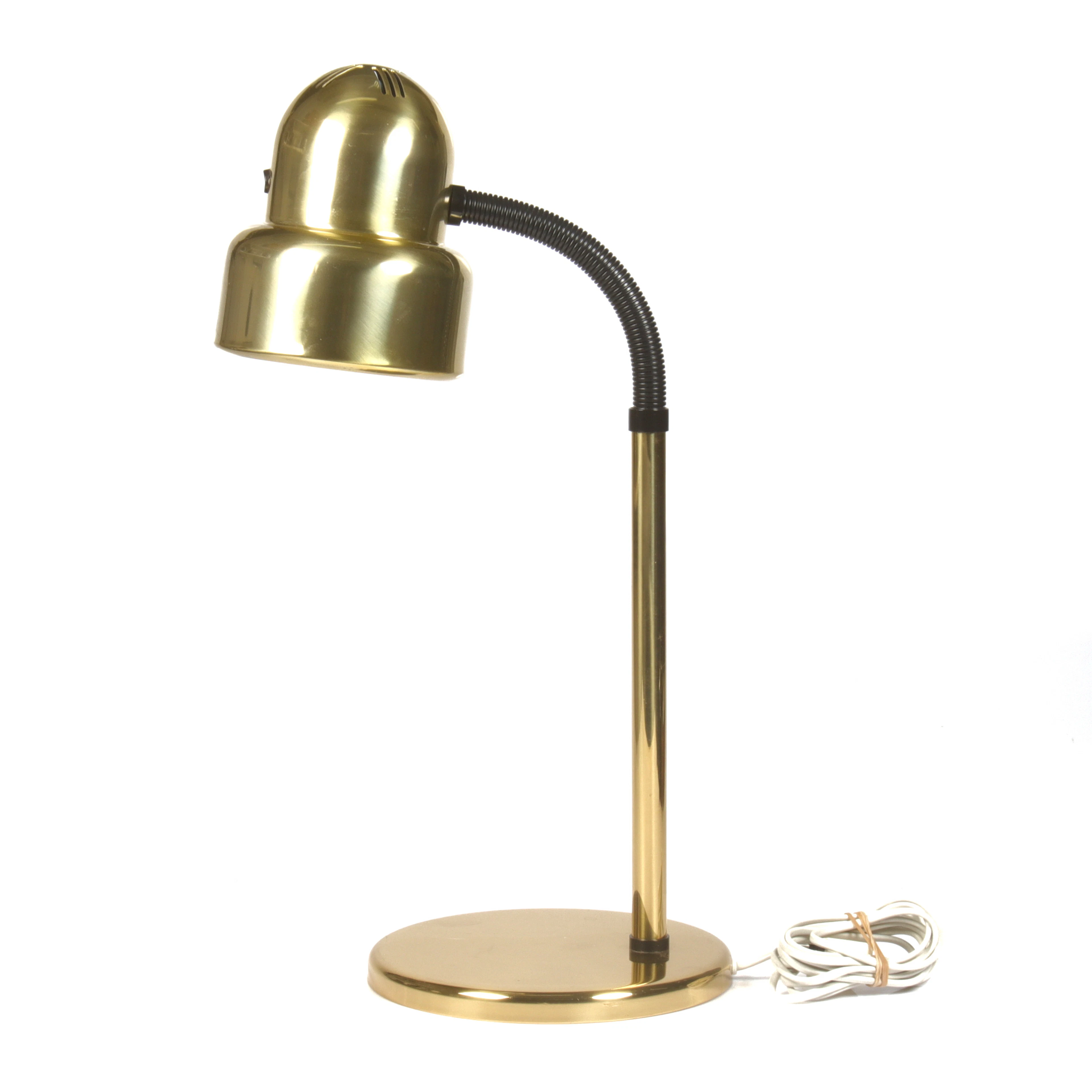 BORDSLAMPA, mässing, Fagerhult, 1900-talets sista kvartal.