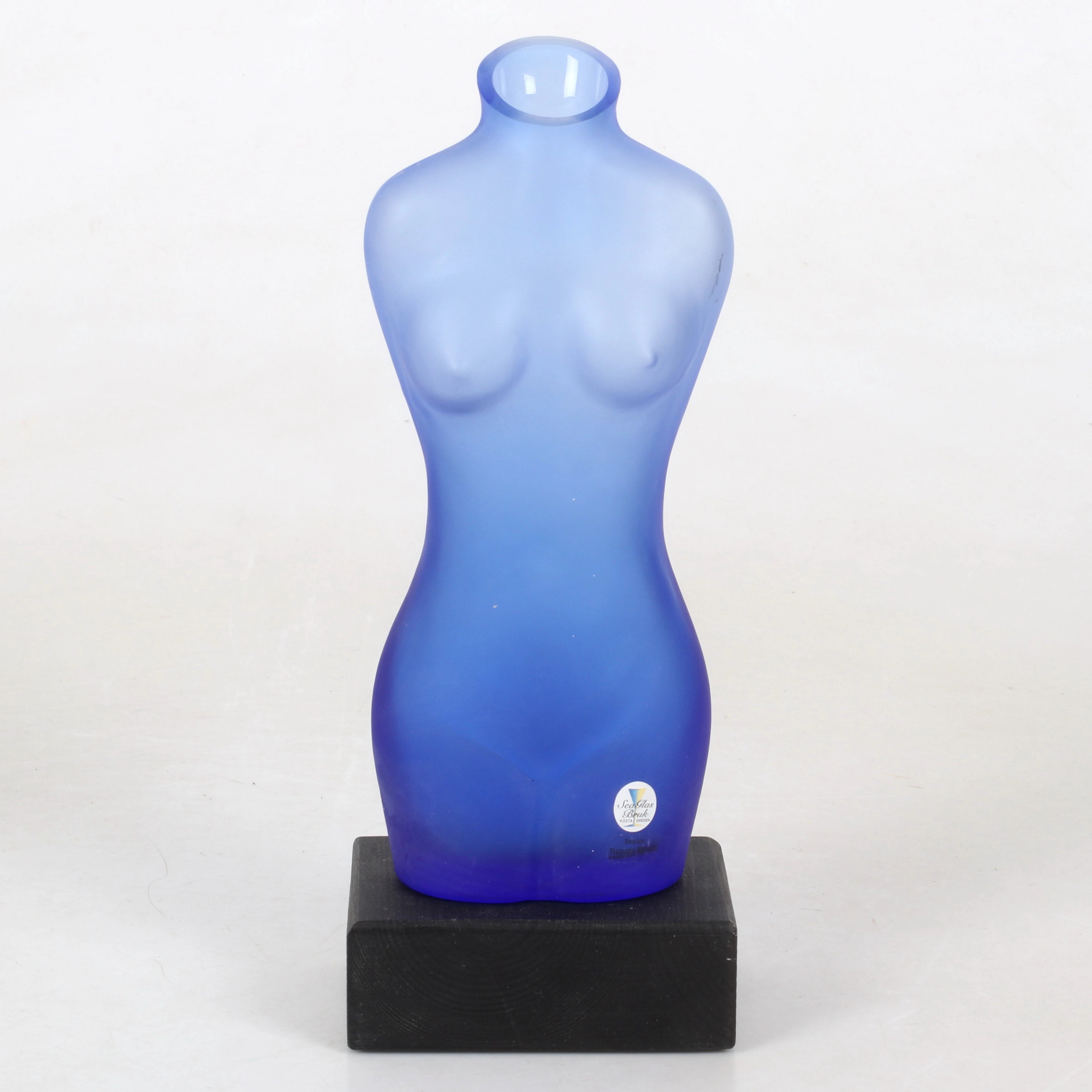 RENATE STOCK. Vas, glas, Sea Glasbruk, Kosta.