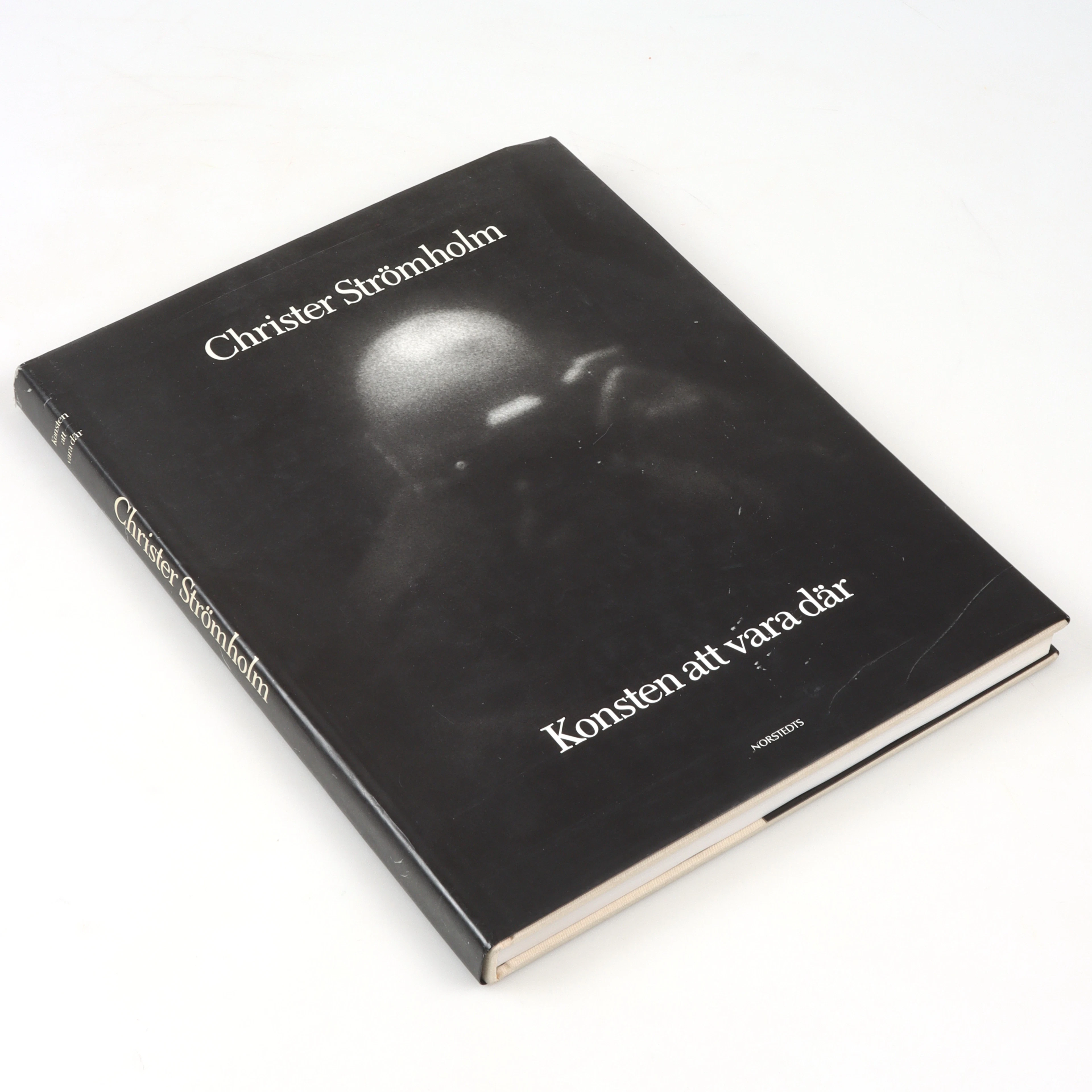 CHRISTER STRÖMHOLM. Fotobok, "Konsten att vara där". Norstedts Förlag