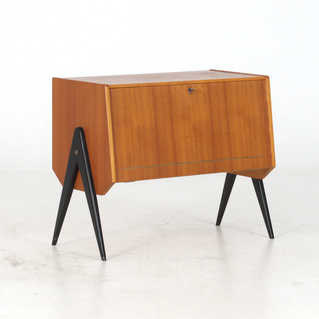 MUSIKMÖBEL, teak, H Sundling AB, Tranås, 1950/60-tal.
