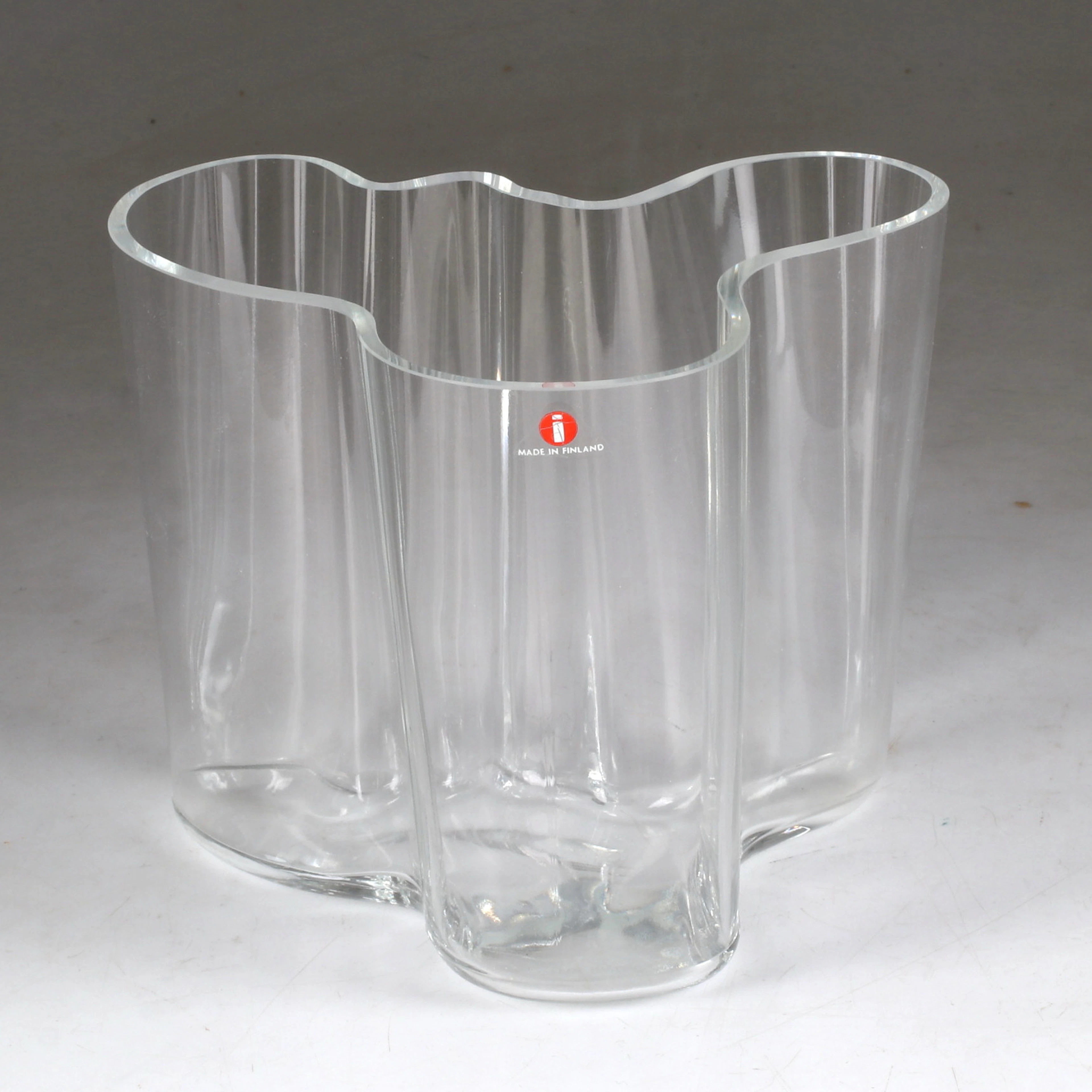 ALVAR AALTO. Vas, "Savoy", glas, Iittala, Finland.