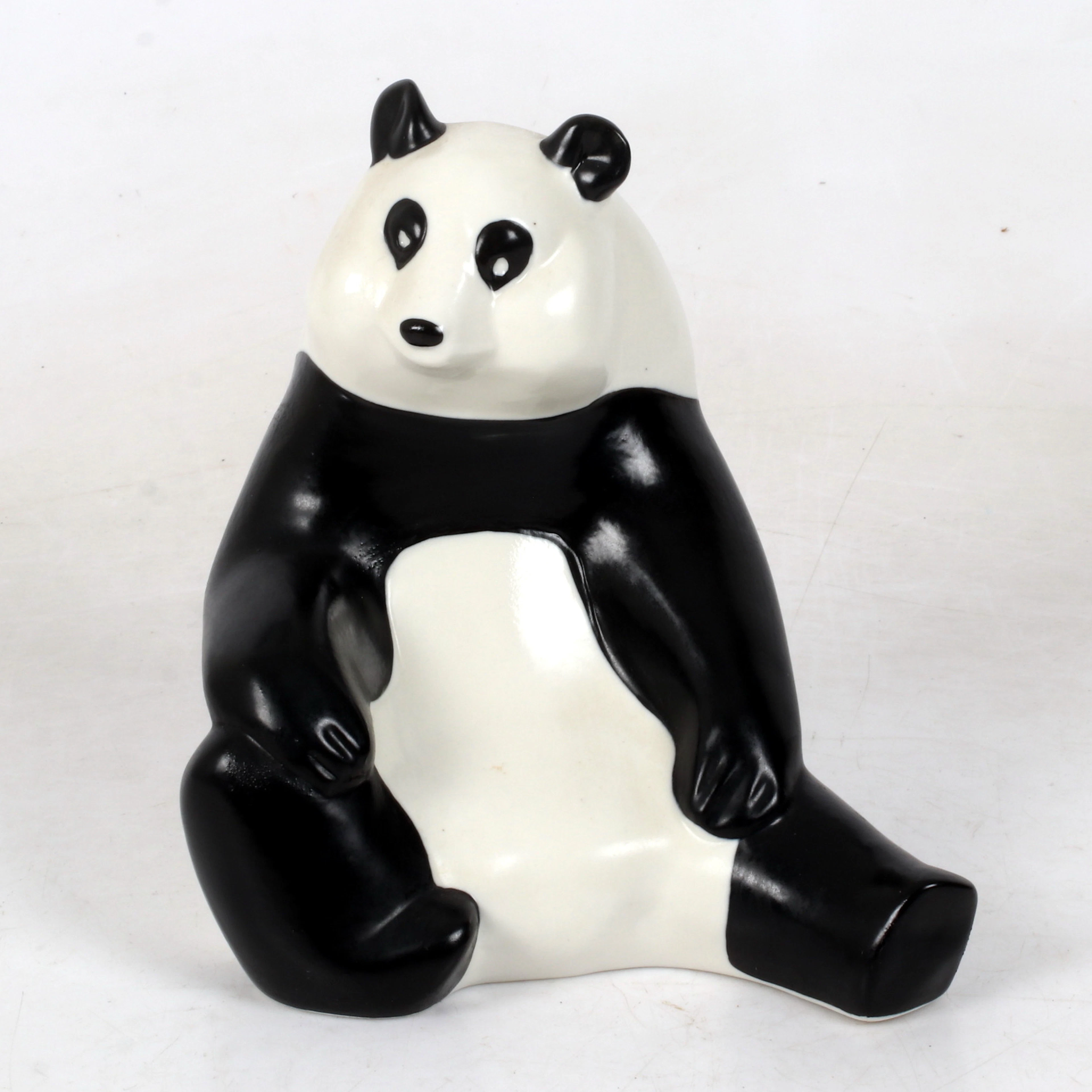LILLEMOR MANNERHEIM. Figurin, Panda, porslin, Arabia, Finland.
