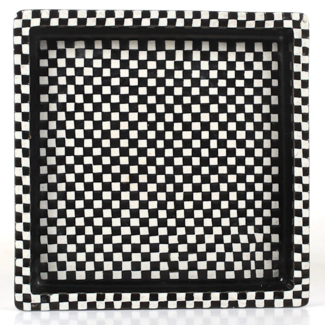 STIG LINDBERG. Fat, "Domino" nr 14, stengods, Gustavsberg, 1950/60-tal.