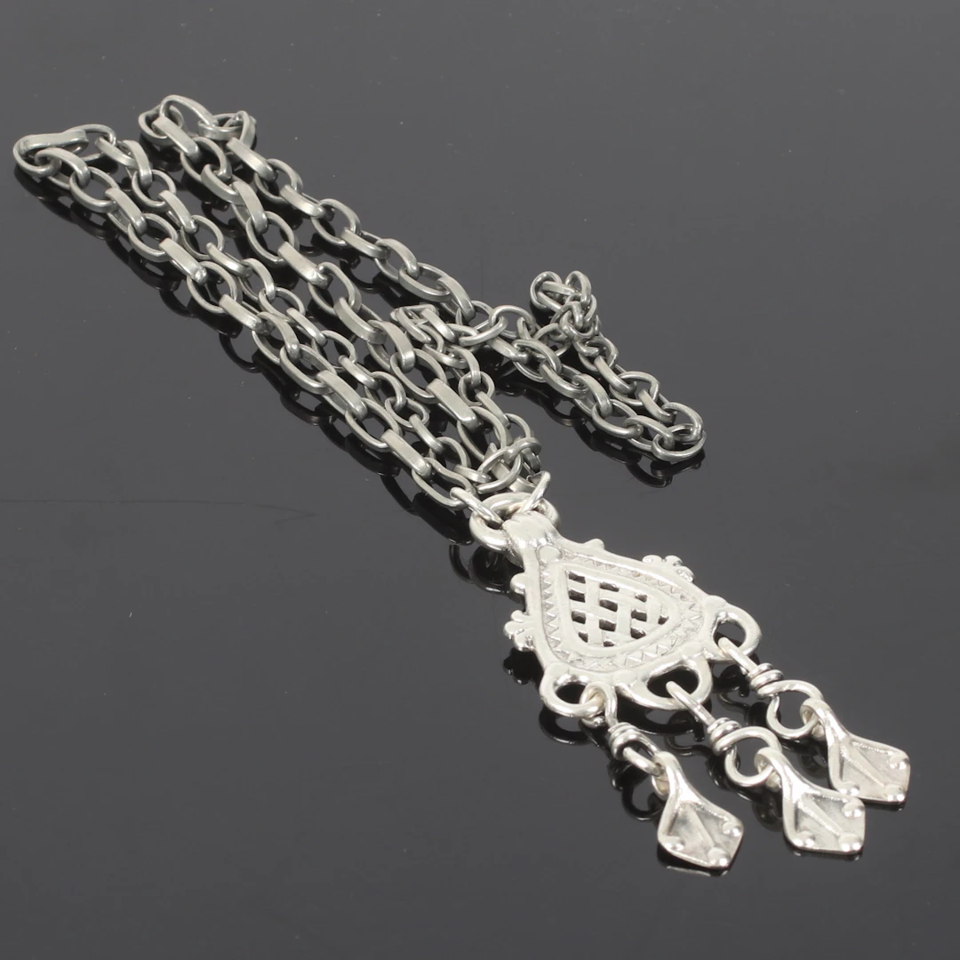(2510-240) COLLIER, silver, Kalevala Korus, Finland. 1900-tal.