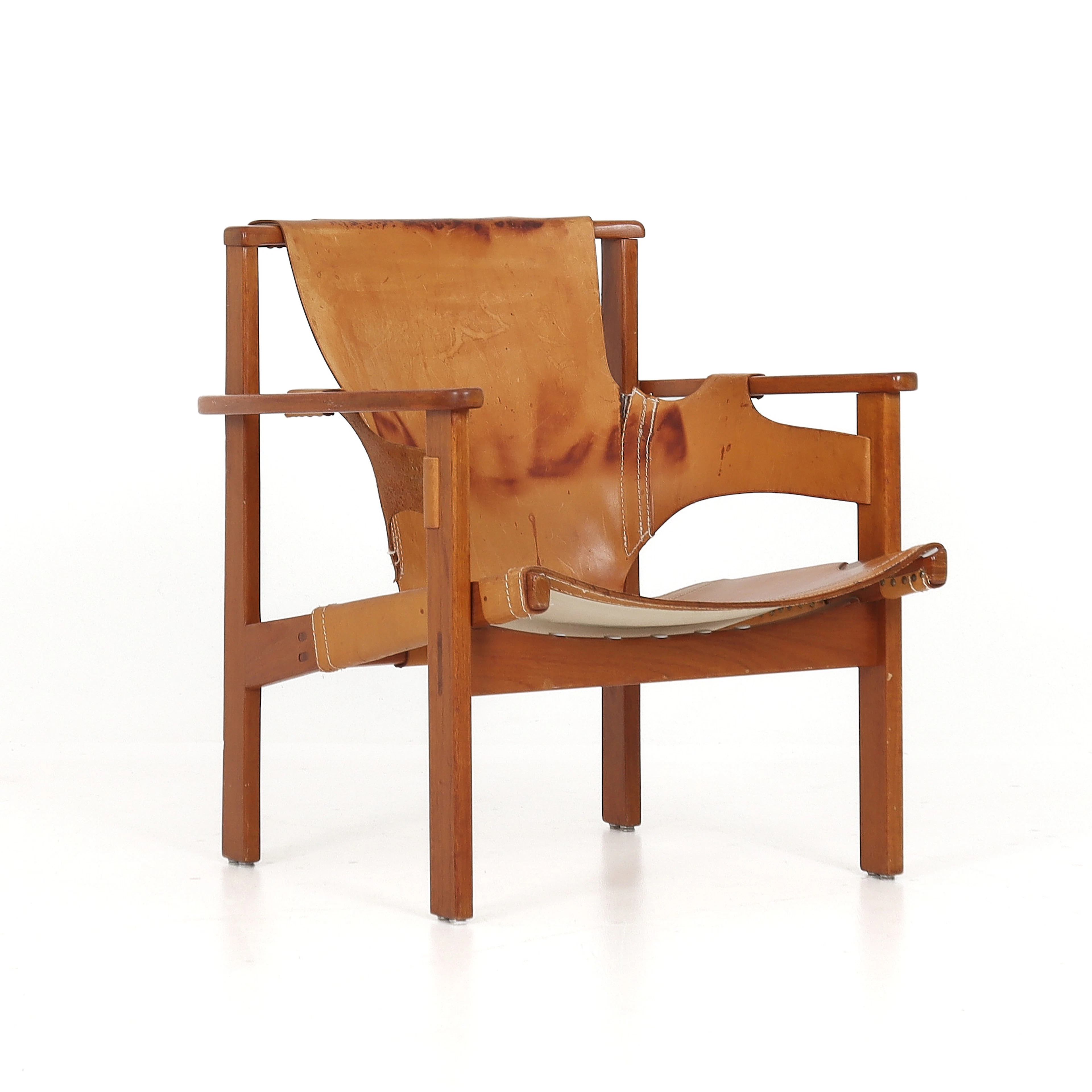 CARL AXEL ACKING. "Trienna", fåtölj, sannolikt Källemo, Värnamo, 1960-tal.