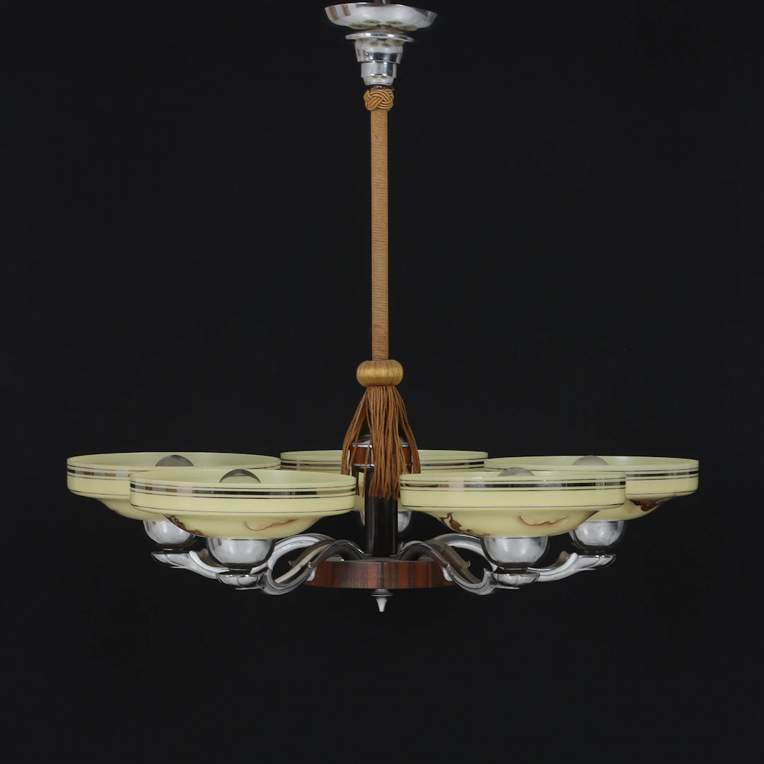 TAKLAMPA, Art Deco, 1930-tal.