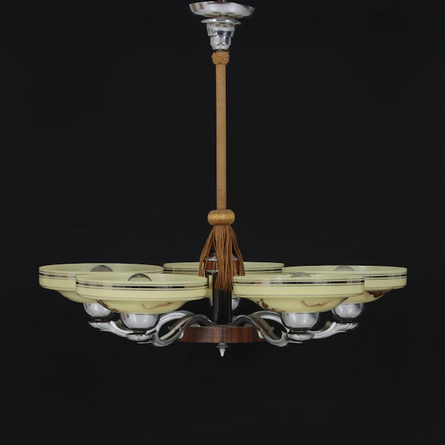 TAKLAMPA, Art Deco, 1930-tal.